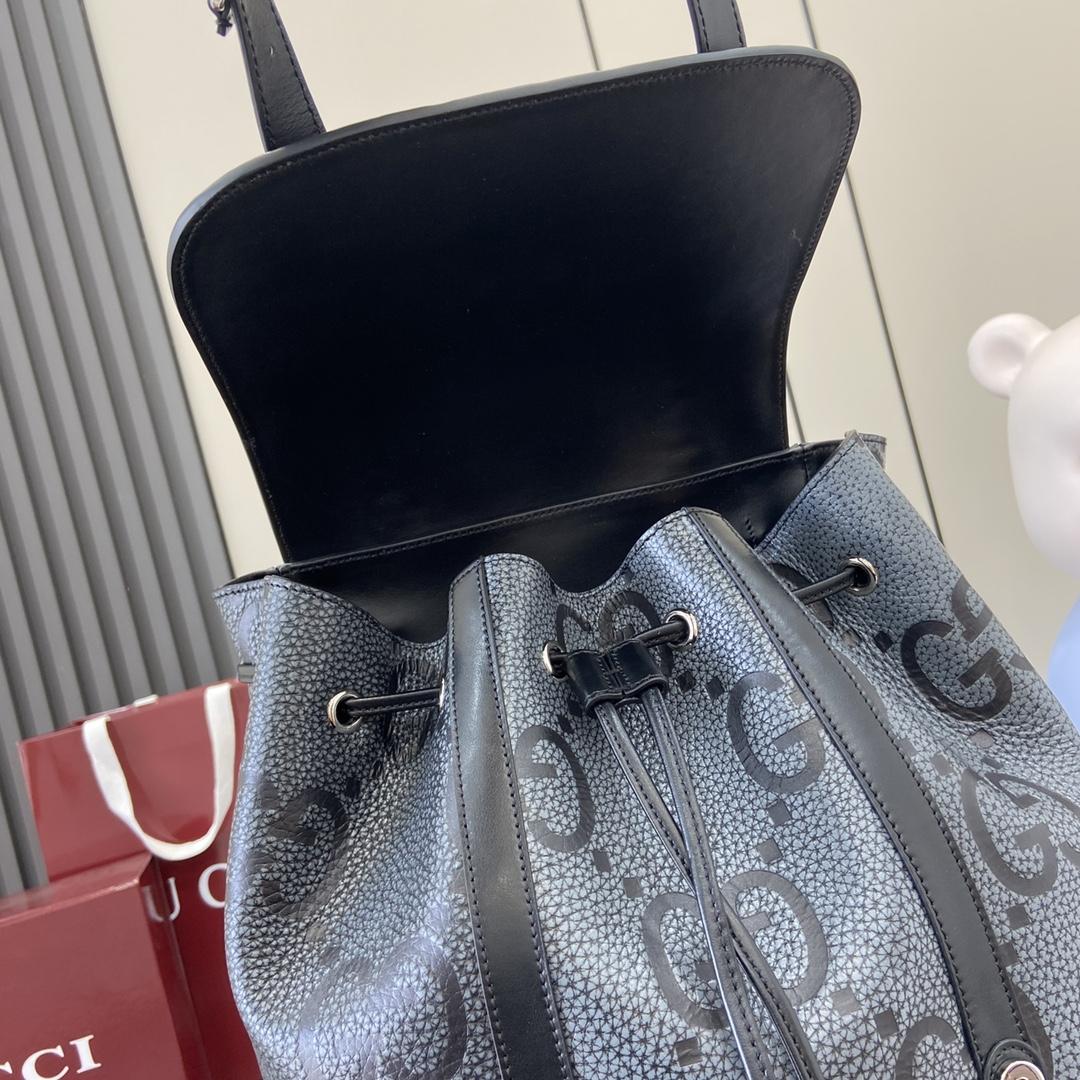 Gucci Large Jumbo GG Backpack - DesignerGu