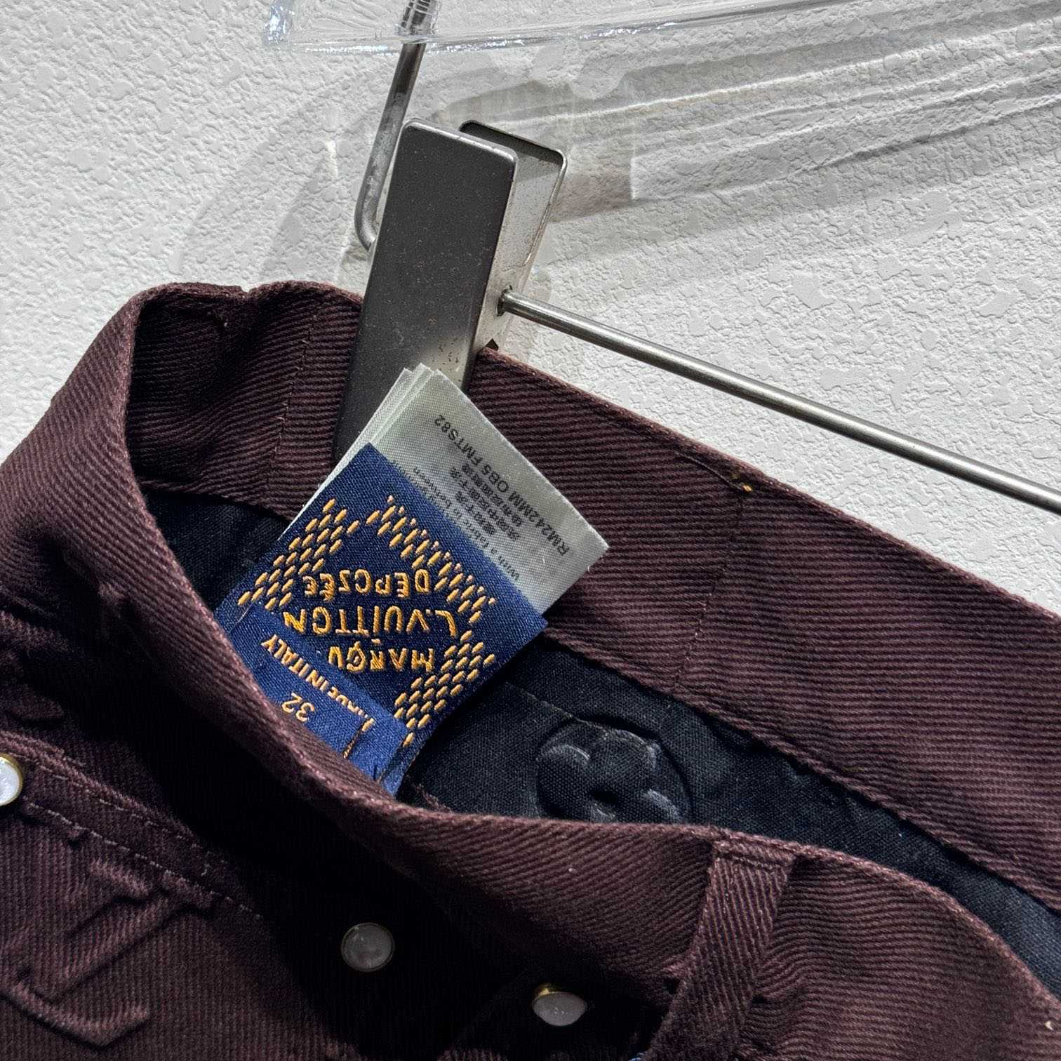 Louis Vuitton Monogram Embossed Skate Pants    - DesignerGu