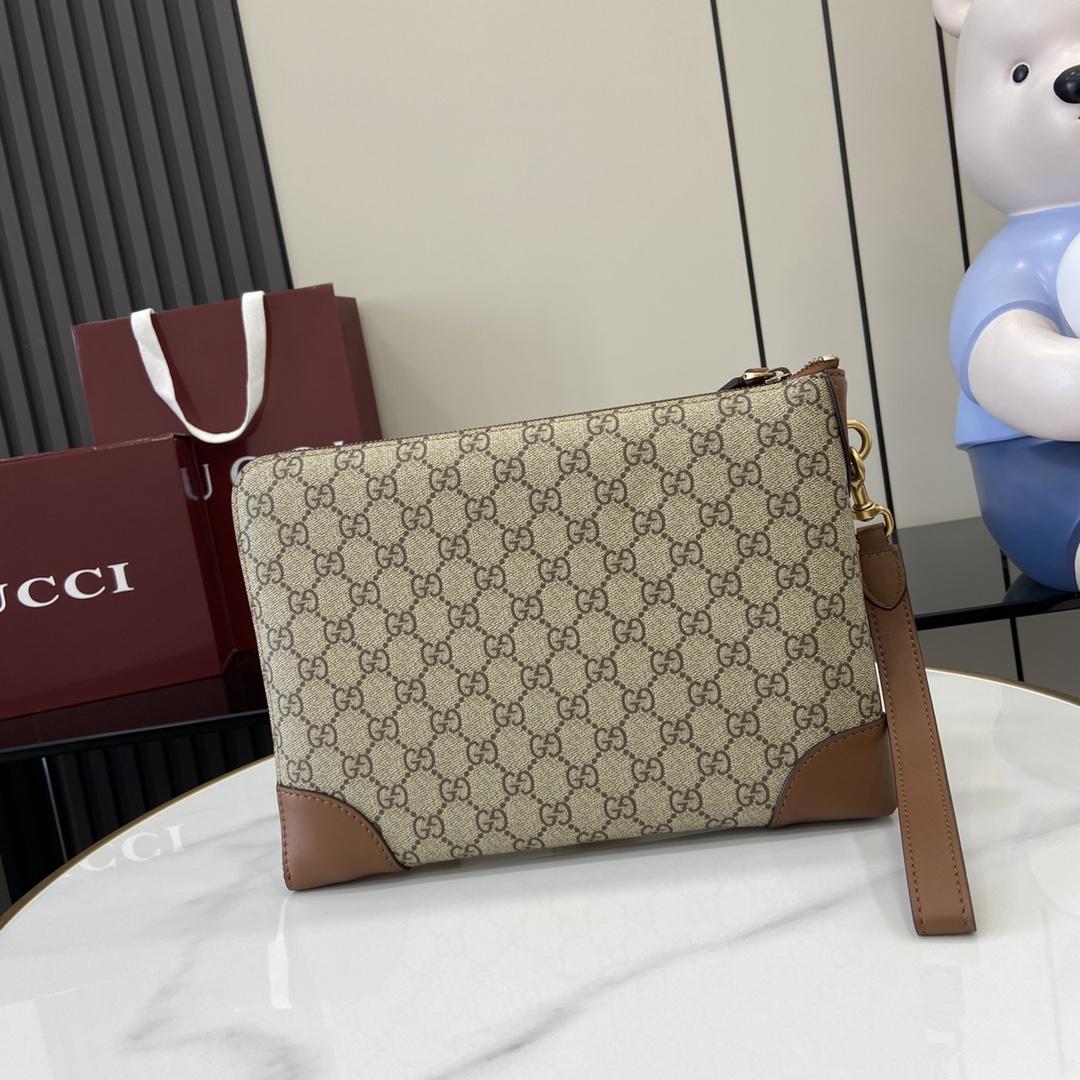 Gucci GG Emblem Small Business Case - DesignerGu