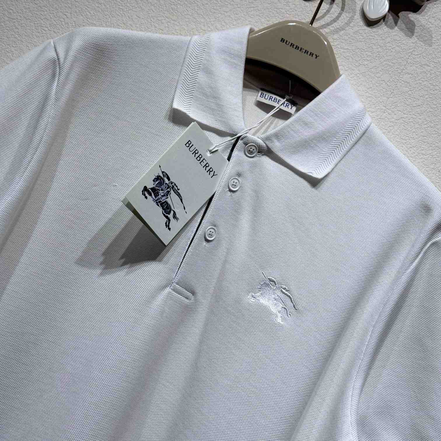 Burberry Cotton Polo Shirt - DesignerGu