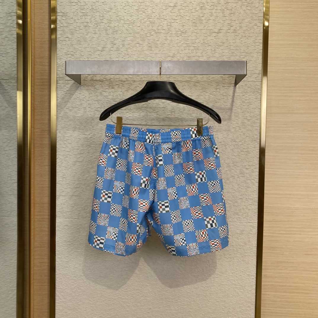 Louis Vuitton × Virgil Abloh Damier Swim Shorts - DesignerGu