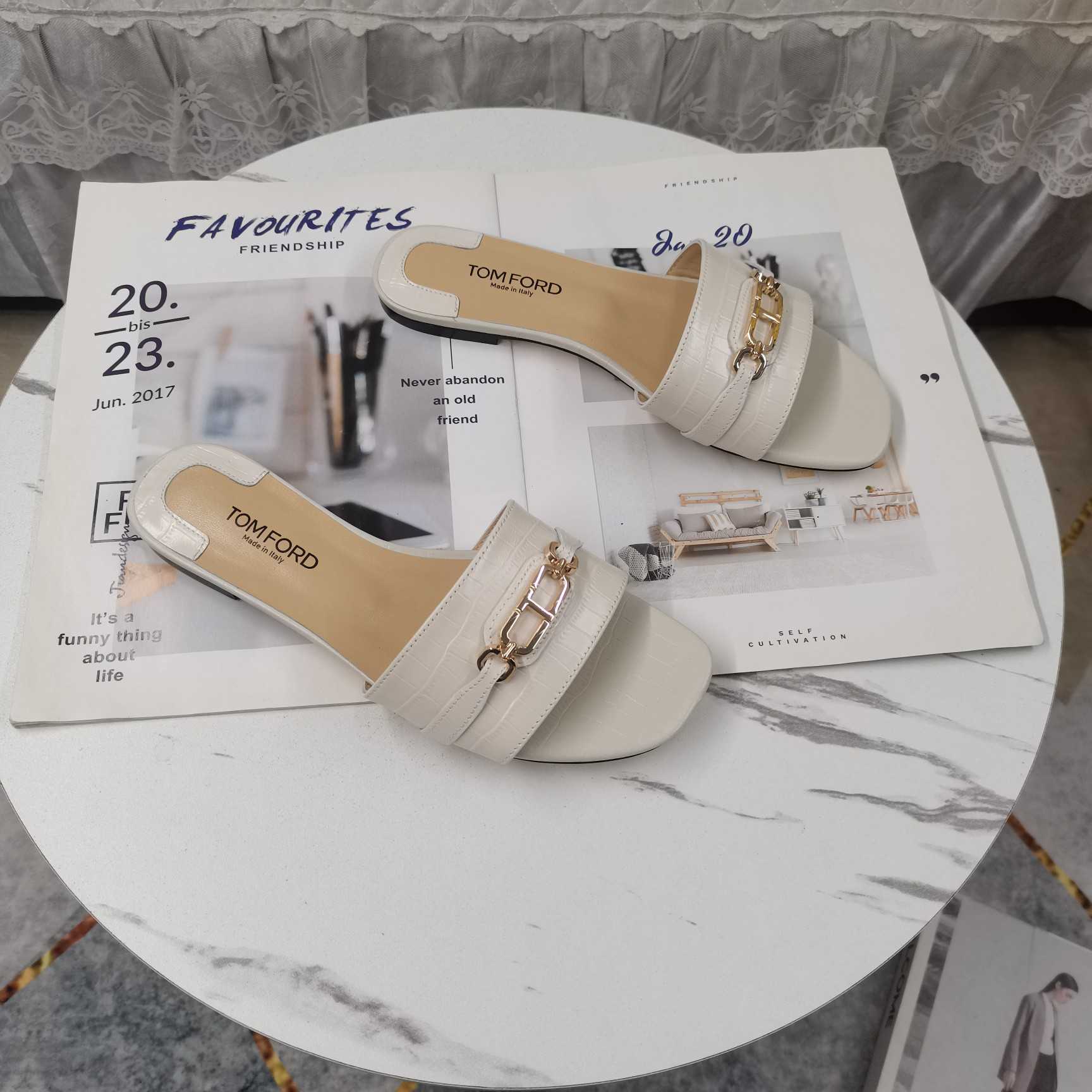 Tom Ford Whitney Slides - DesignerGu
