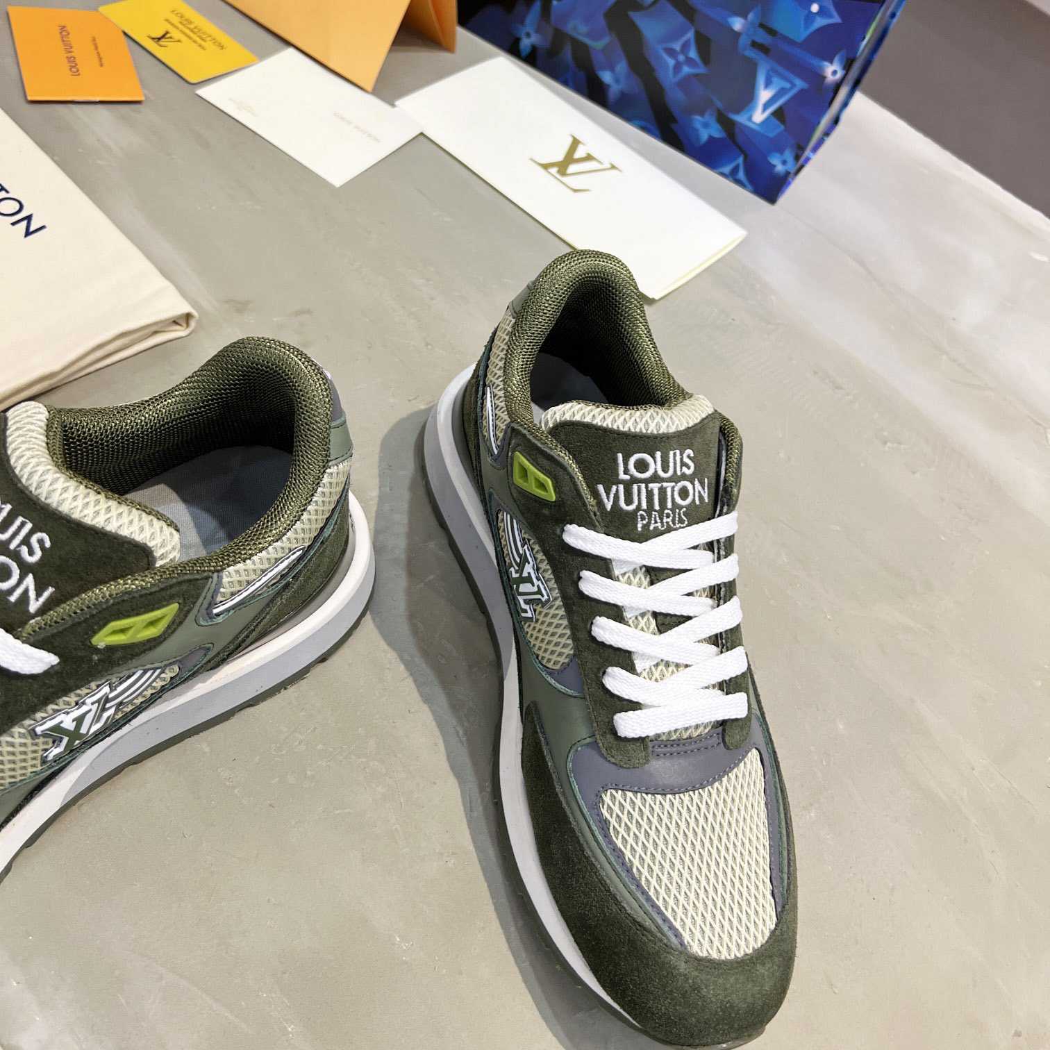 Louis Vuitton Run Away Sneaker   (upon uk size) - 