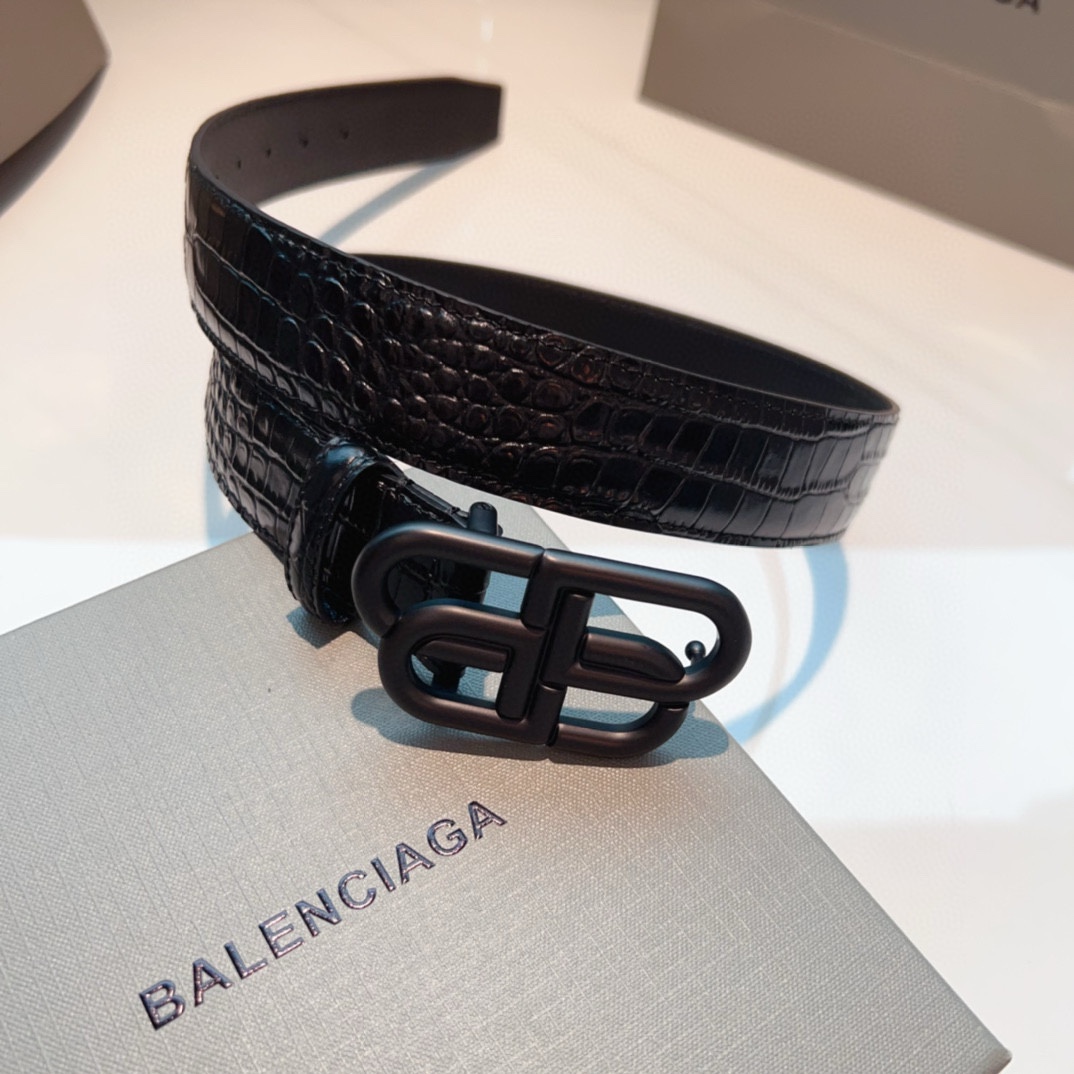 Balenciaga Leather Belt - 