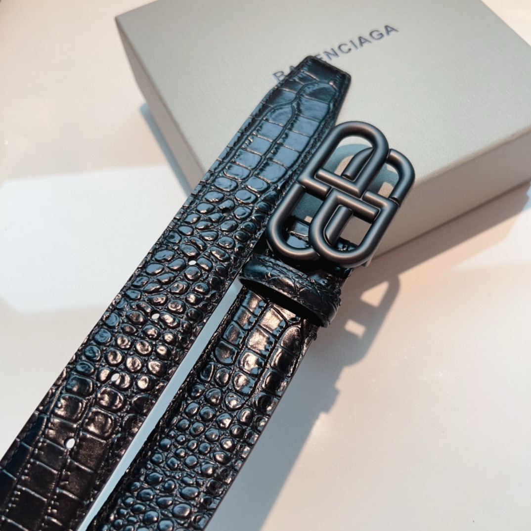 Balenciaga Leather Belt - 