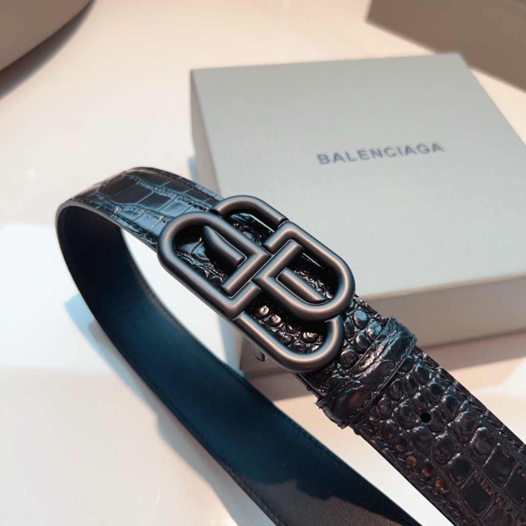 Balenciaga Leather Belt - 
