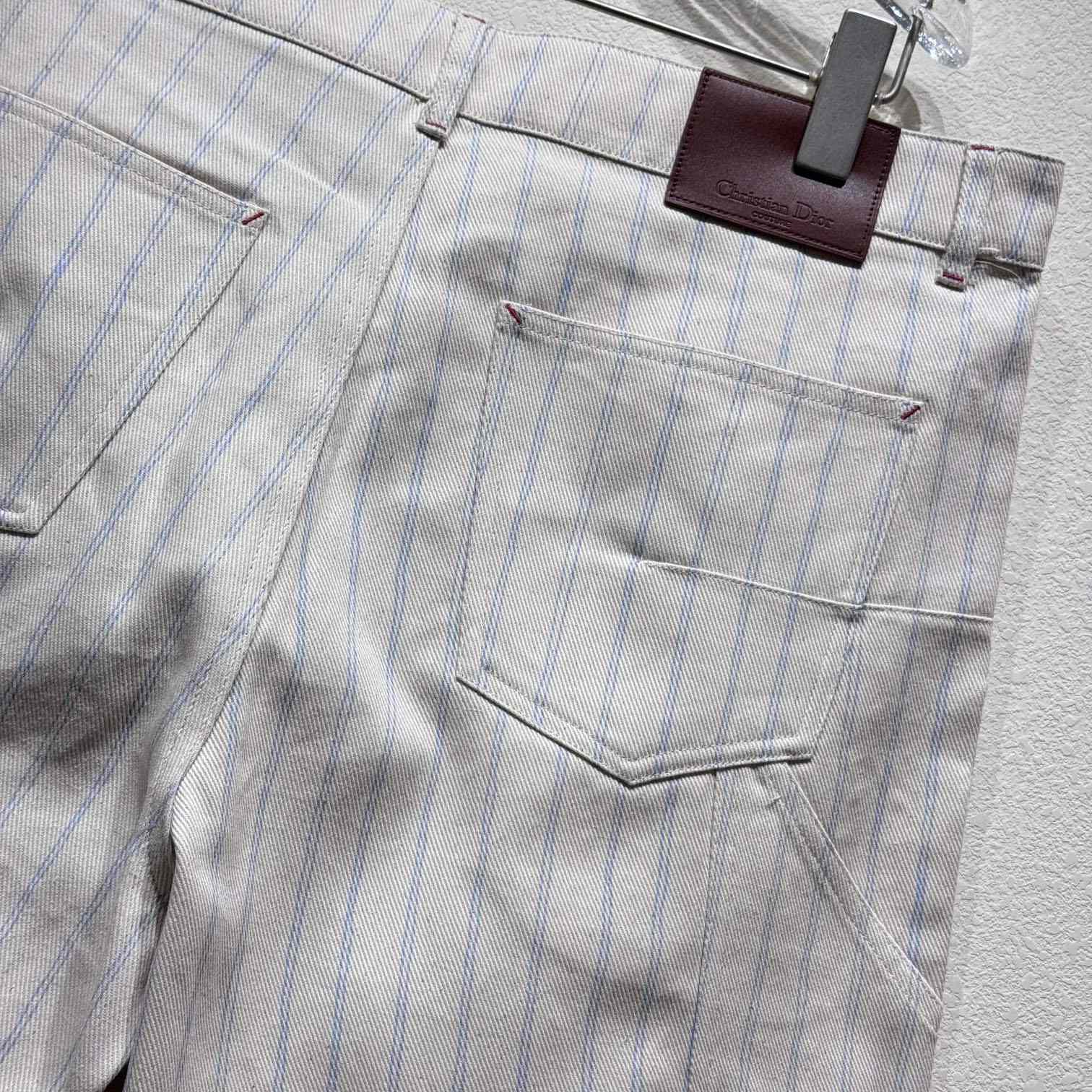 Dior Striped Shorts - DesignerGu