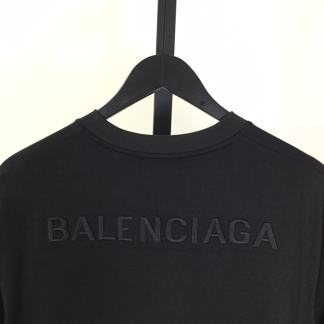 Balenciaga Cotton Jersey T-shirt With Embroidery - 