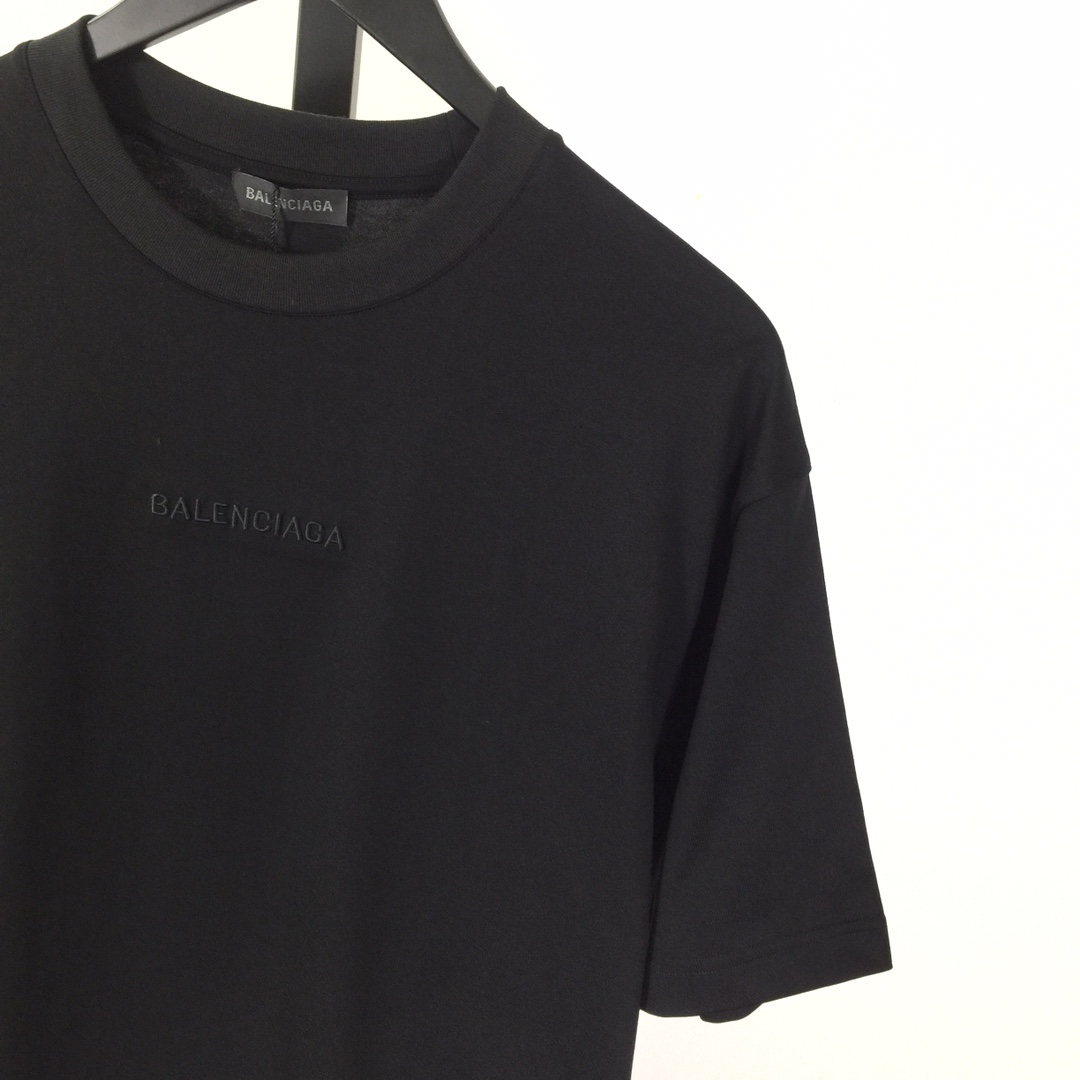 Balenciaga Cotton Jersey T-shirt With Embroidery - 