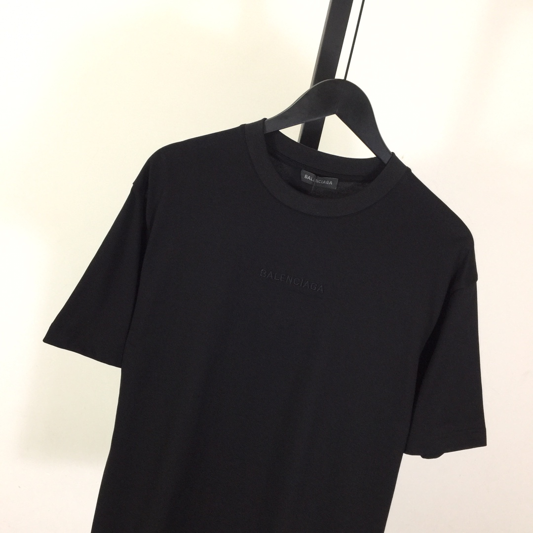 Balenciaga Cotton Jersey T-shirt With Embroidery - 