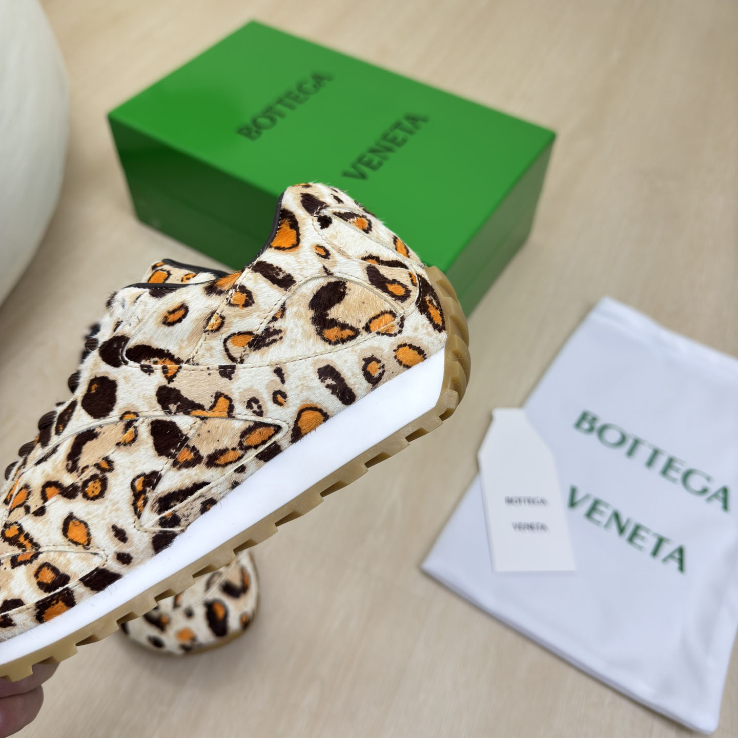 Bottega Veneta Orbit Sneaker - DesignerGu