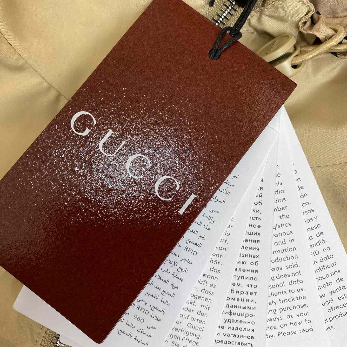 Gucci Men's GG Monogram Logo Hooded Jacket - DesignerGu