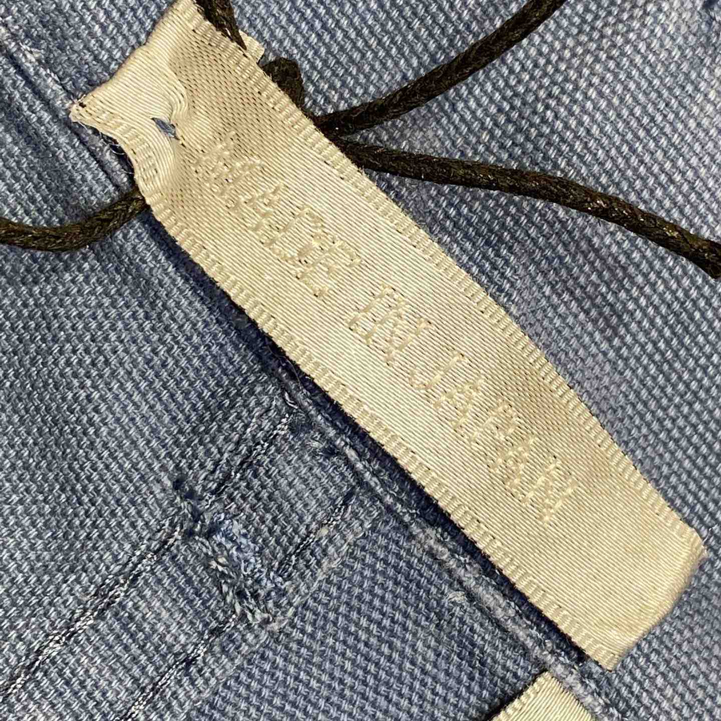 Christian Dior Couture Carpenter Shorts Blue Cotton Denim  - DesignerGu