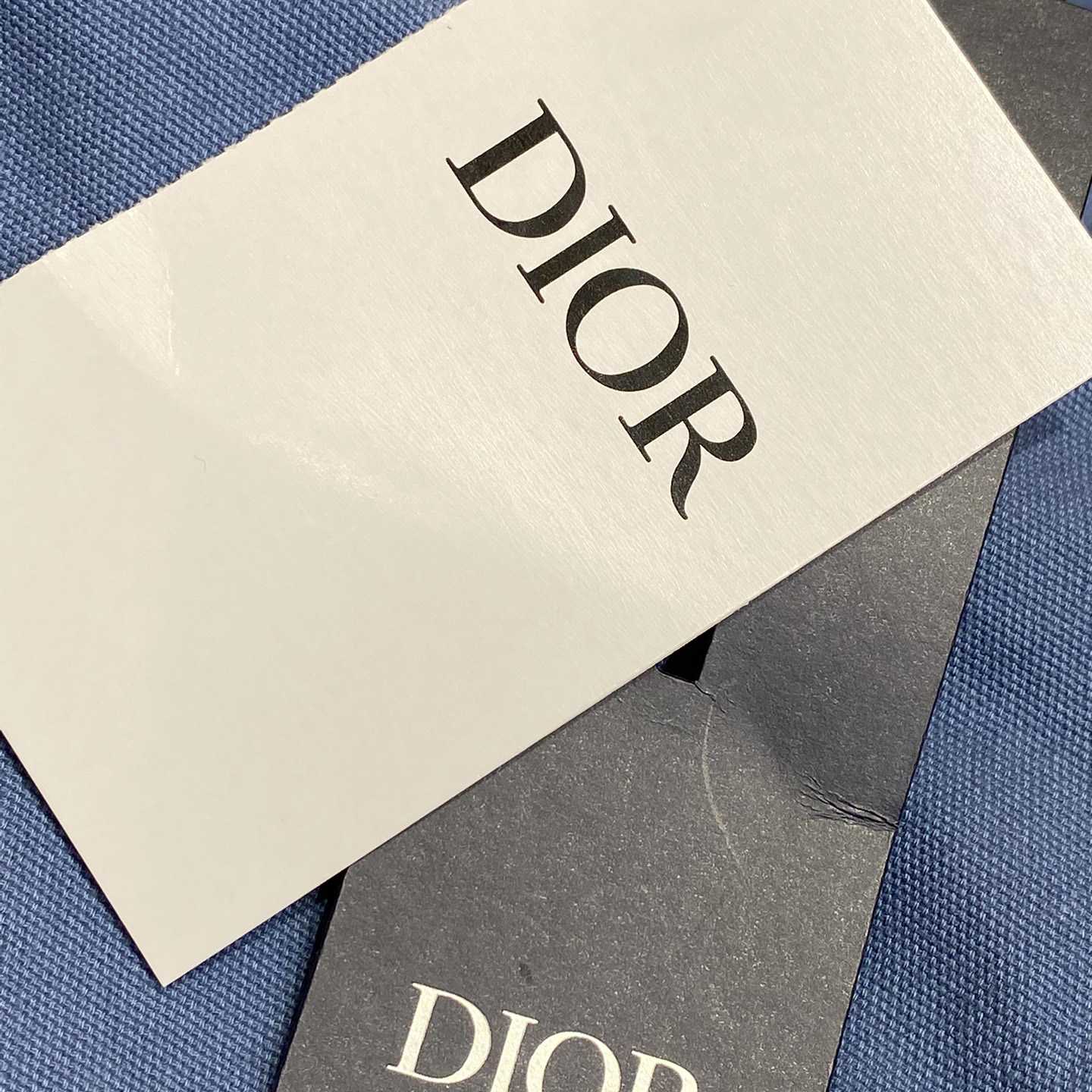 Christian Dior Couture Carpenter Shorts Blue Cotton Denim  - DesignerGu