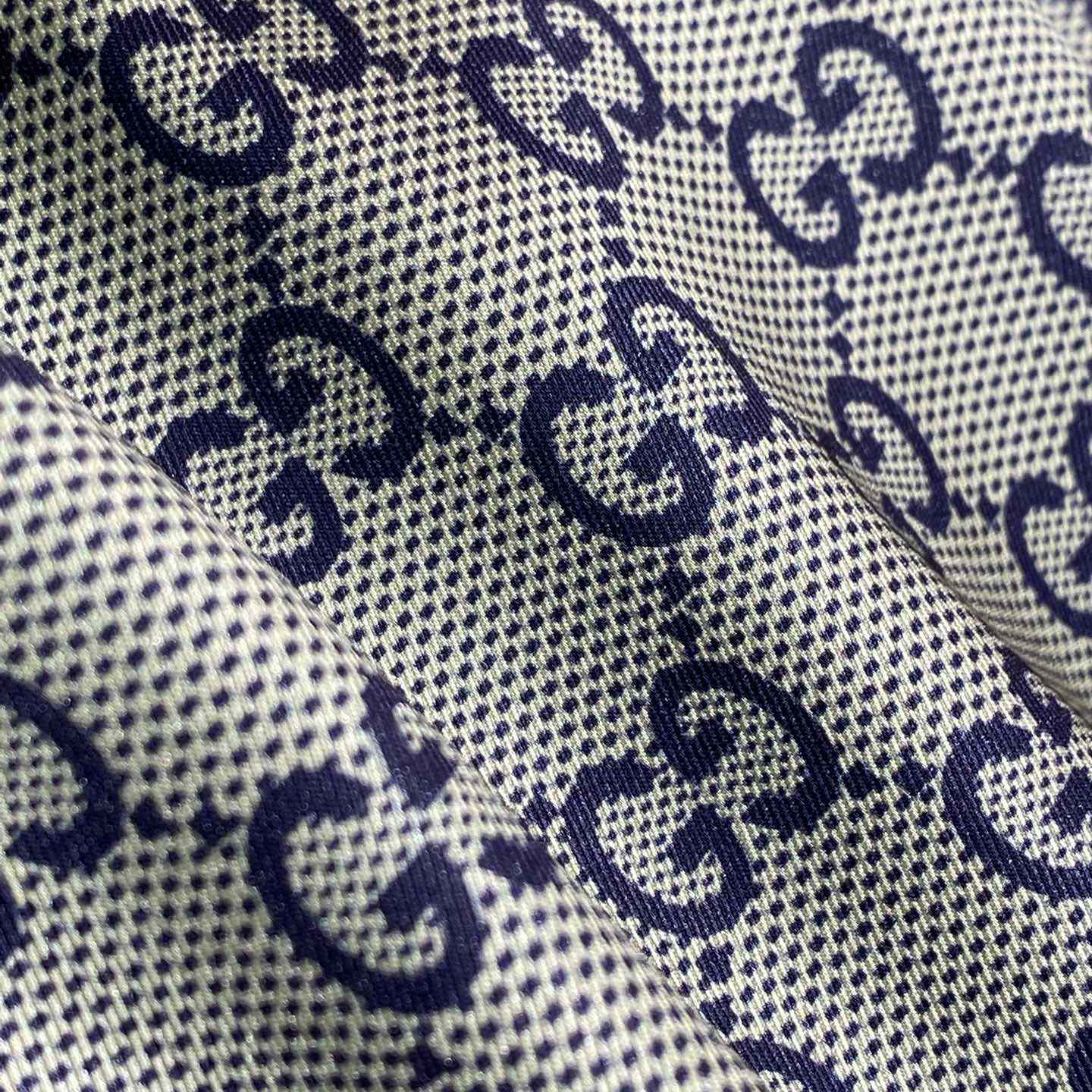 Gucci GG Horsebit Print Silk Twill Short - 