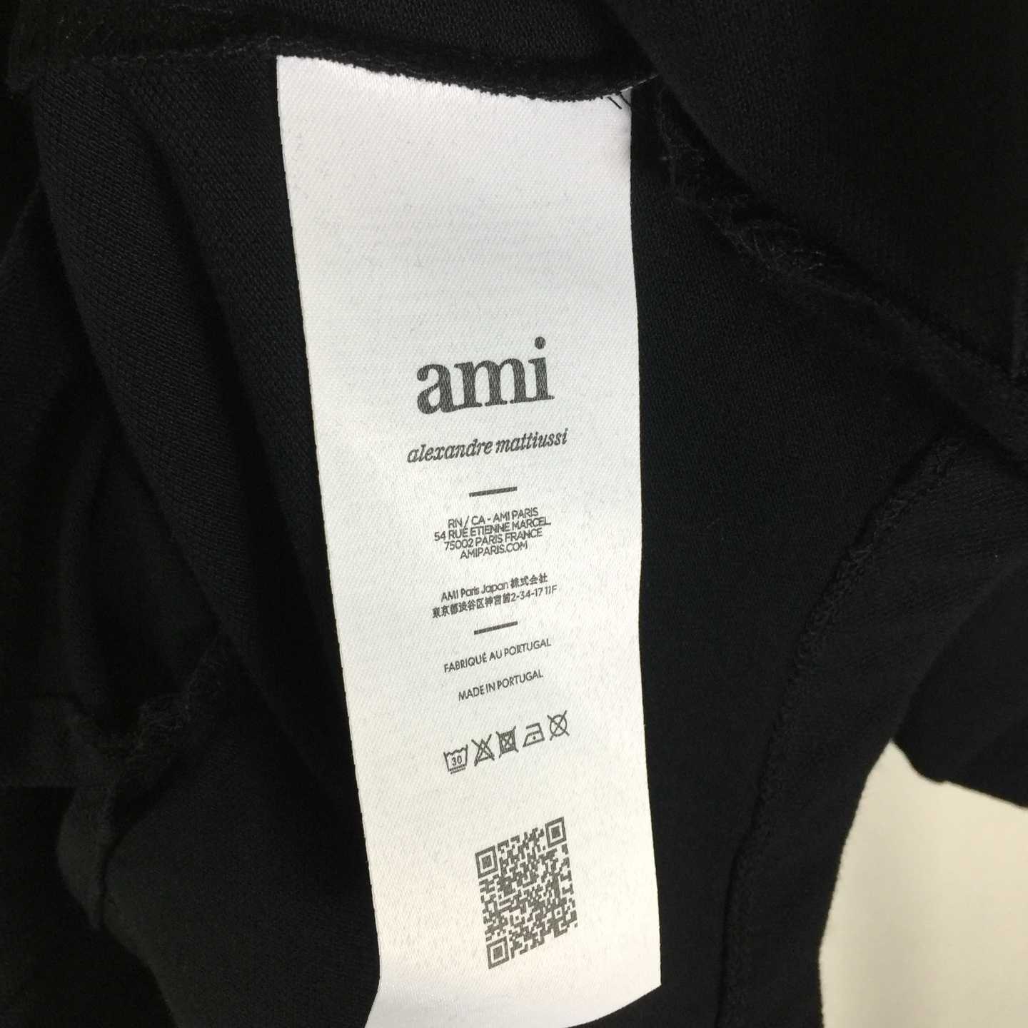 Ami Paris Ami De Coeur Embroidered Polo Shirt - DesignerGu