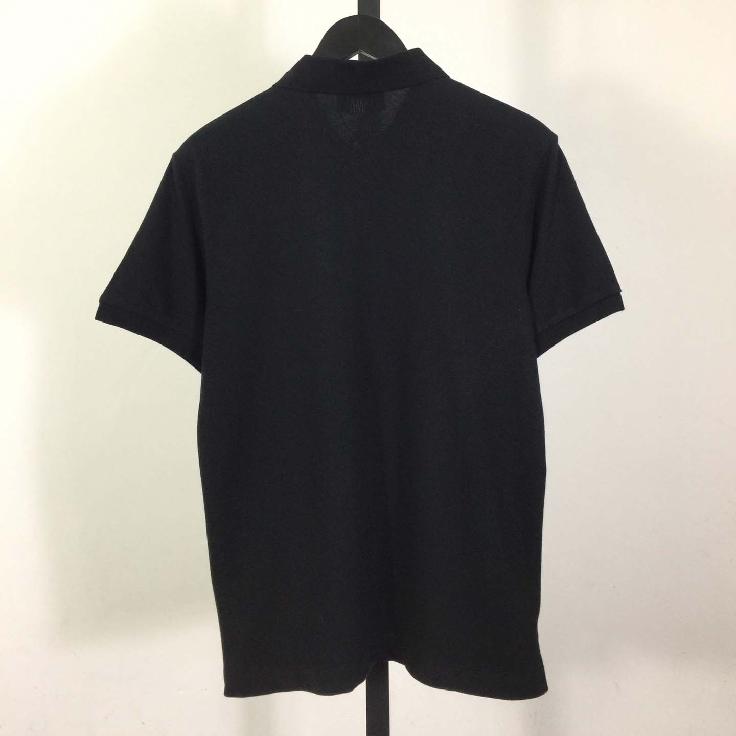 Ami Paris Ami De Coeur Embroidered Polo Shirt - DesignerGu
