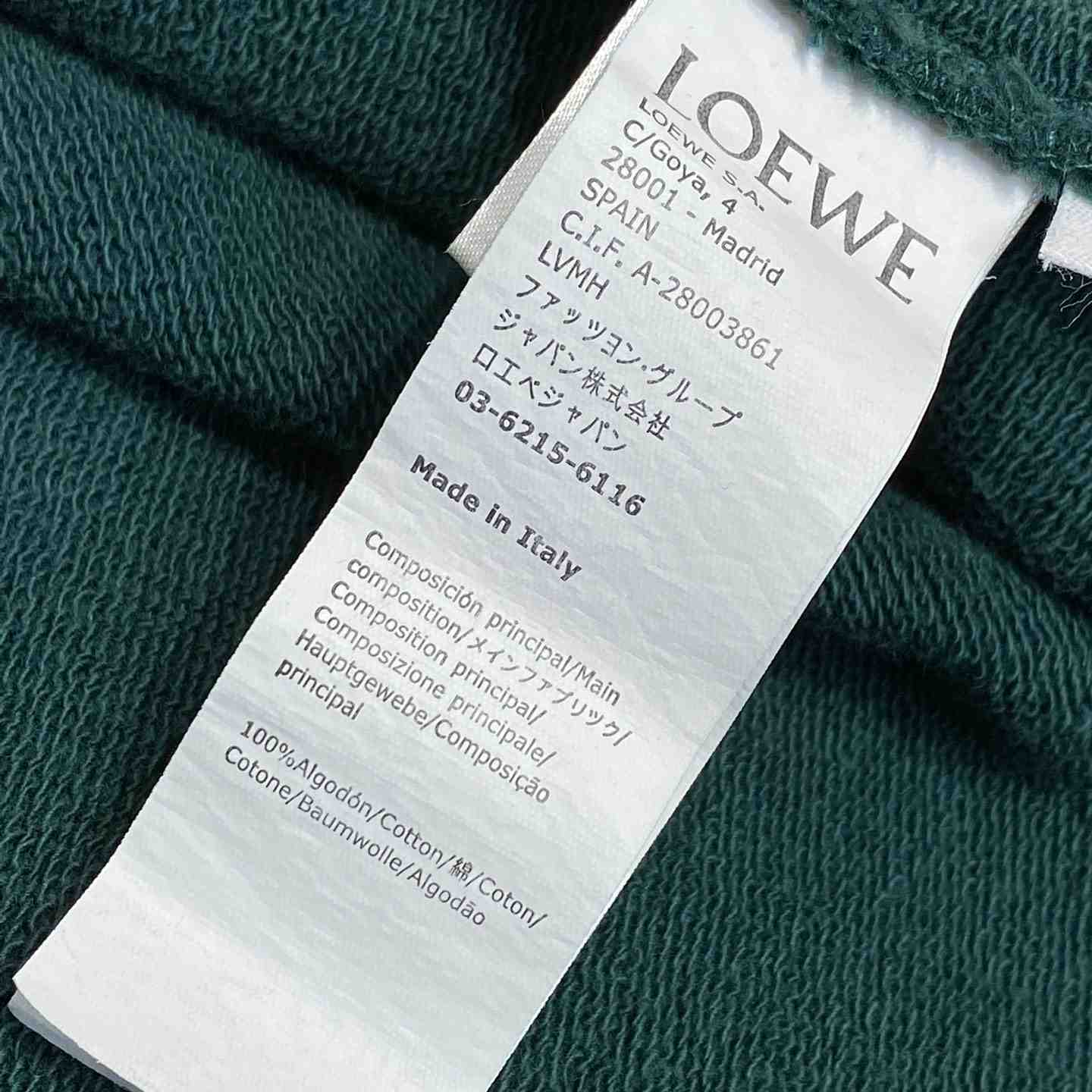 Loewe Regular Fit Sweatshirt In Cotton - 