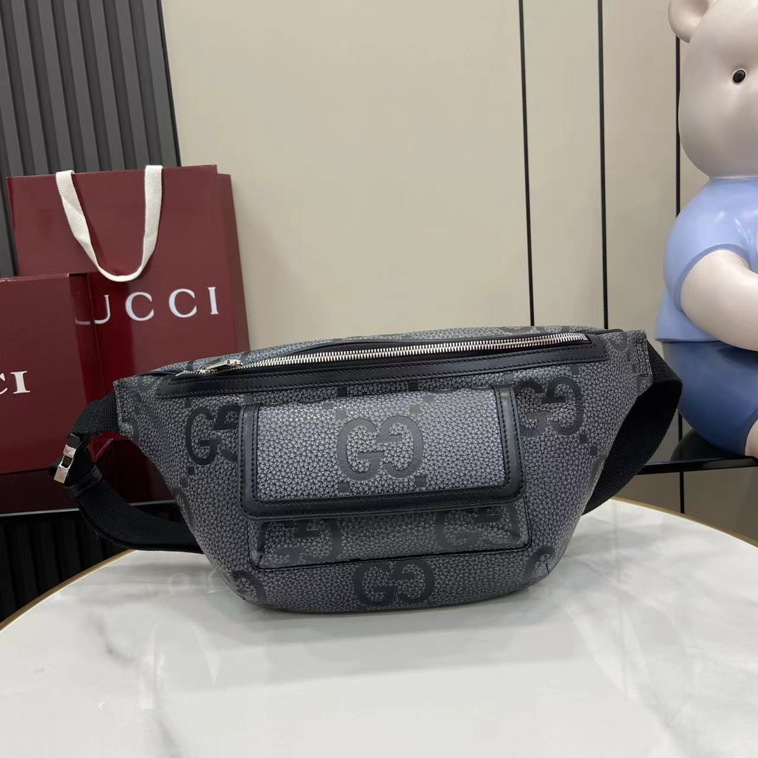 Gucci Medium Jumbo GG Belt Bag - DesignerGu