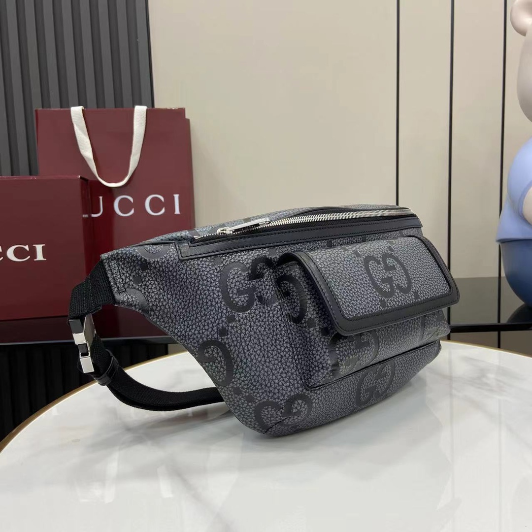 Gucci Medium Jumbo GG Belt Bag - DesignerGu