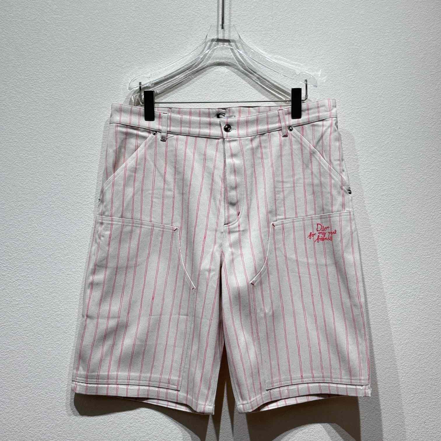 Dior Striped Shorts - DesignerGu