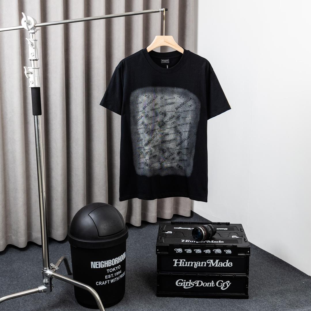 Balenciaga Cotton T-Shirt - DesignerGu