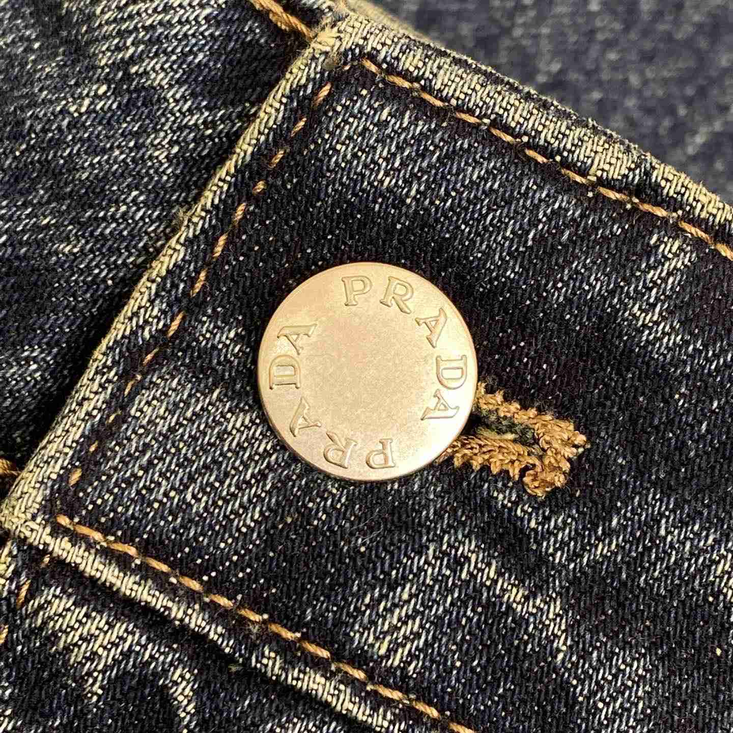 Prada Denim Cargo Jeans - DesignerGu