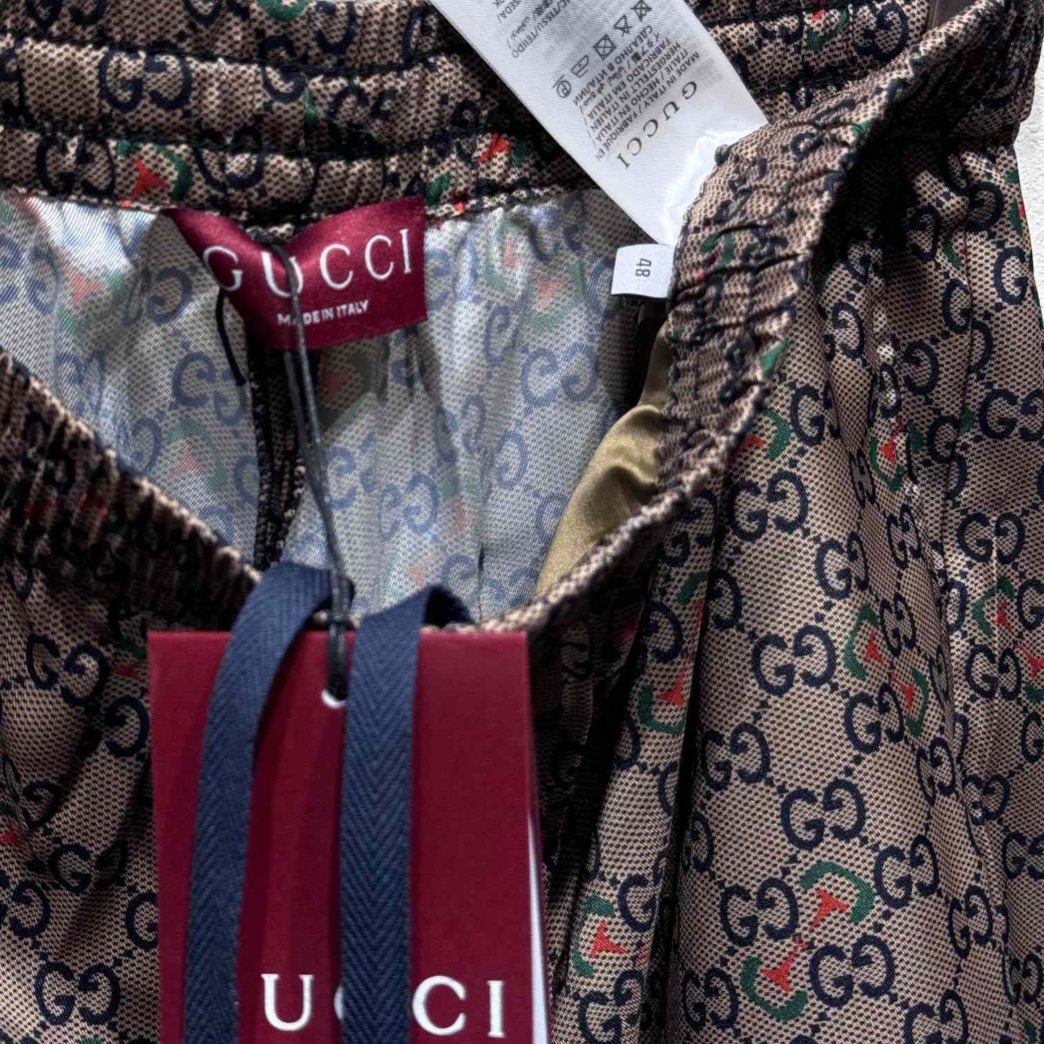 Gucci Printed Poplin Tech Shorts - DesignerGu