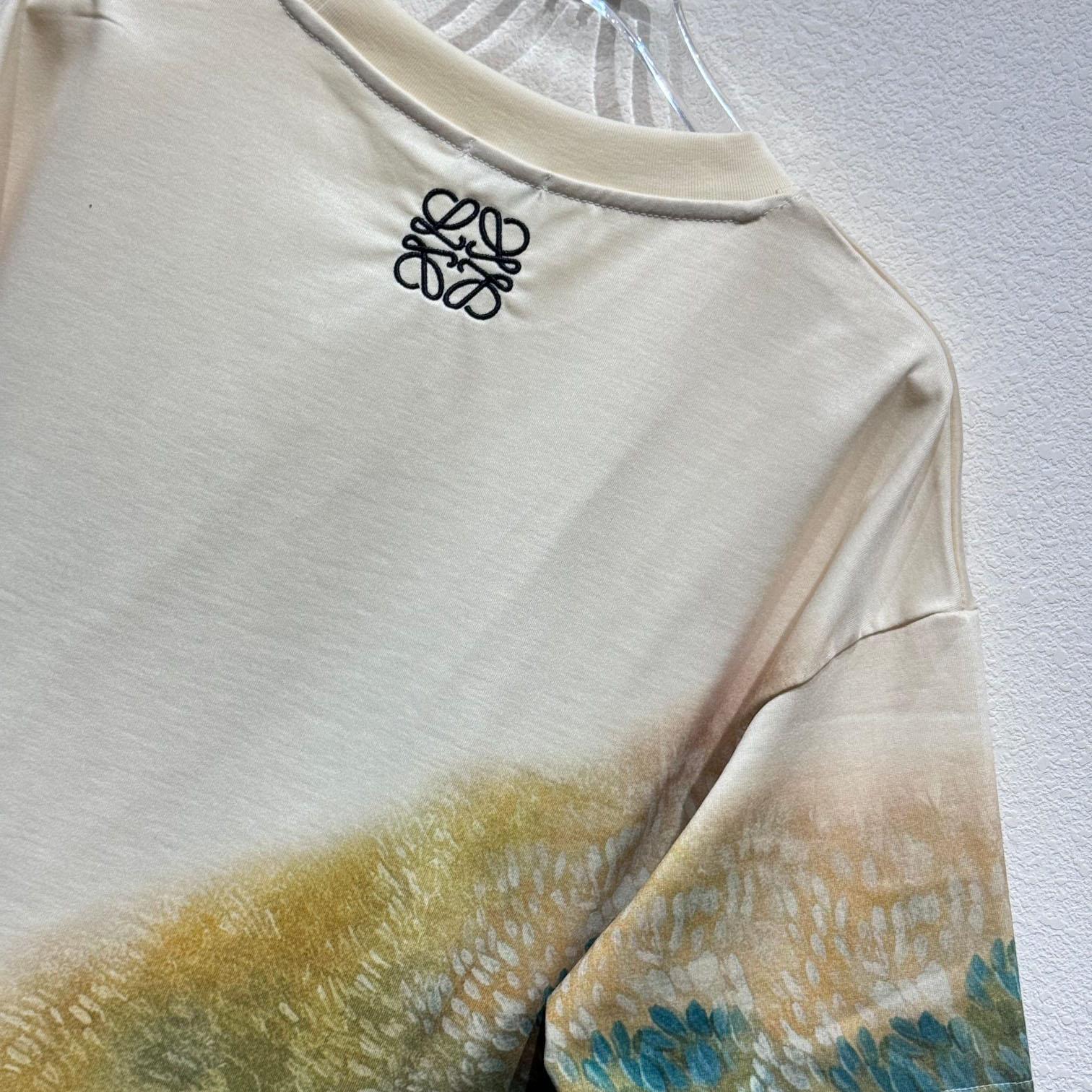Loewe Brussels Griffon-print T-shirt - DesignerGu