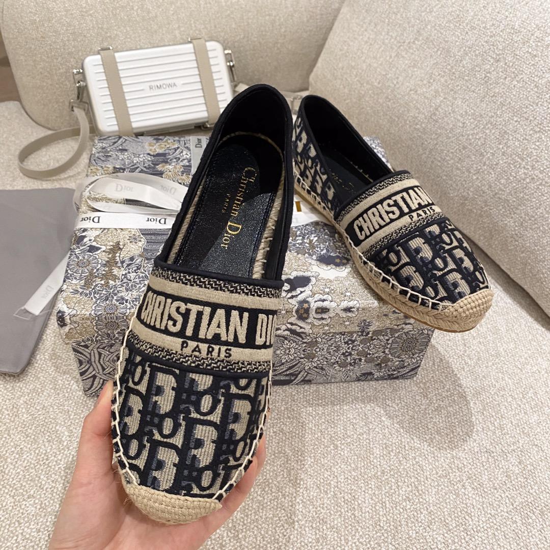 Dior Oblique Fisherman Shoes - DesignerGu