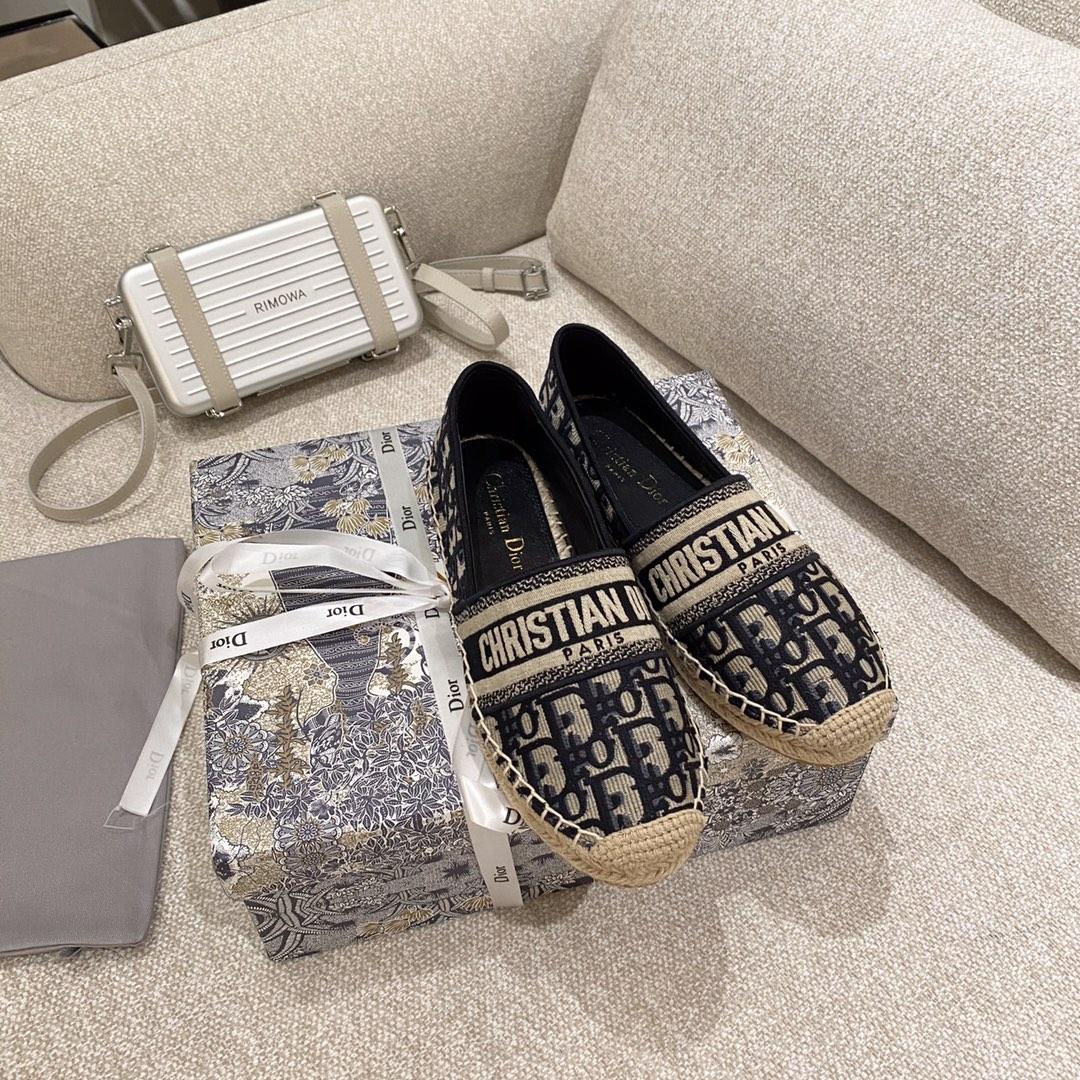 Dior Oblique Fisherman Shoes - DesignerGu