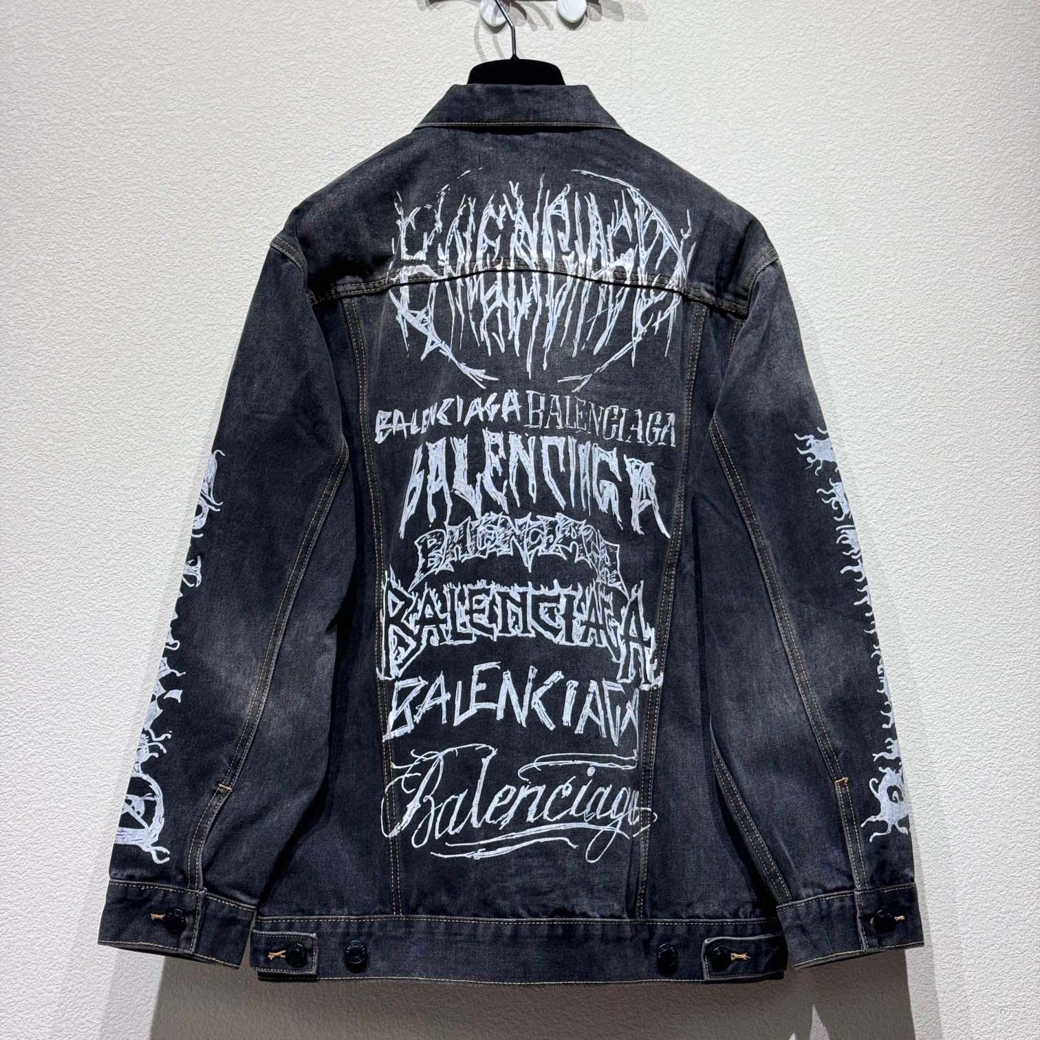 Balenciaga Diy Mental The Year Of The Denim Jacket - DesignerGu