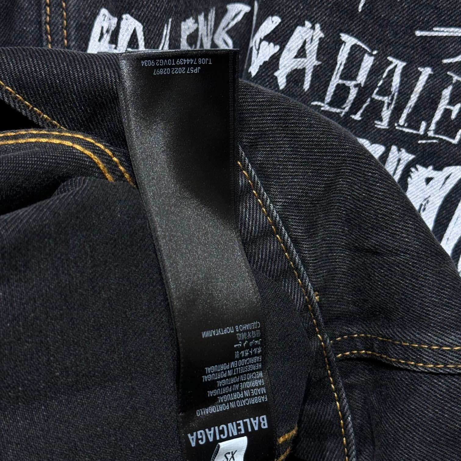 Balenciaga Diy Mental The Year Of The Denim Jacket - DesignerGu