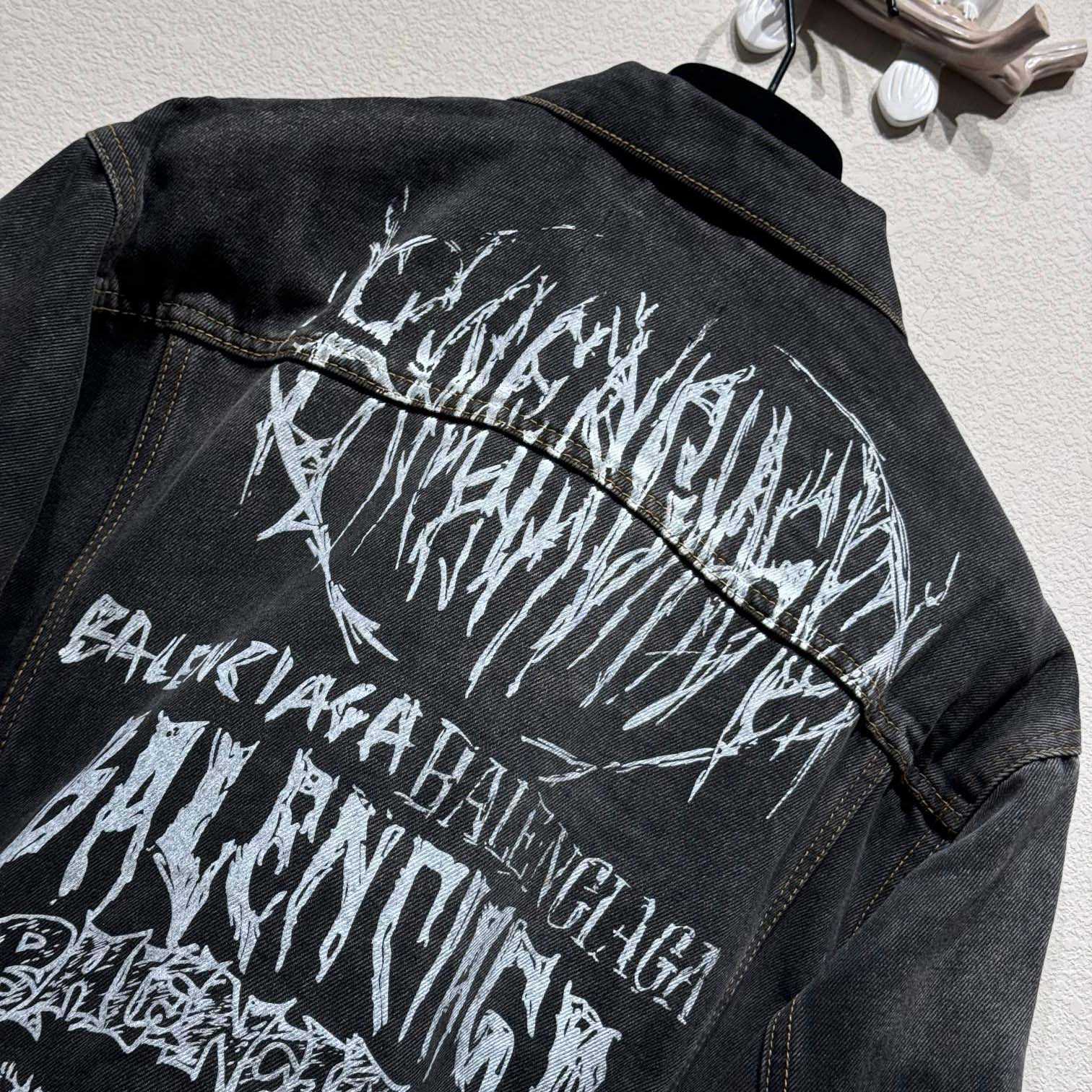 Balenciaga Diy Mental The Year Of The Denim Jacket - DesignerGu