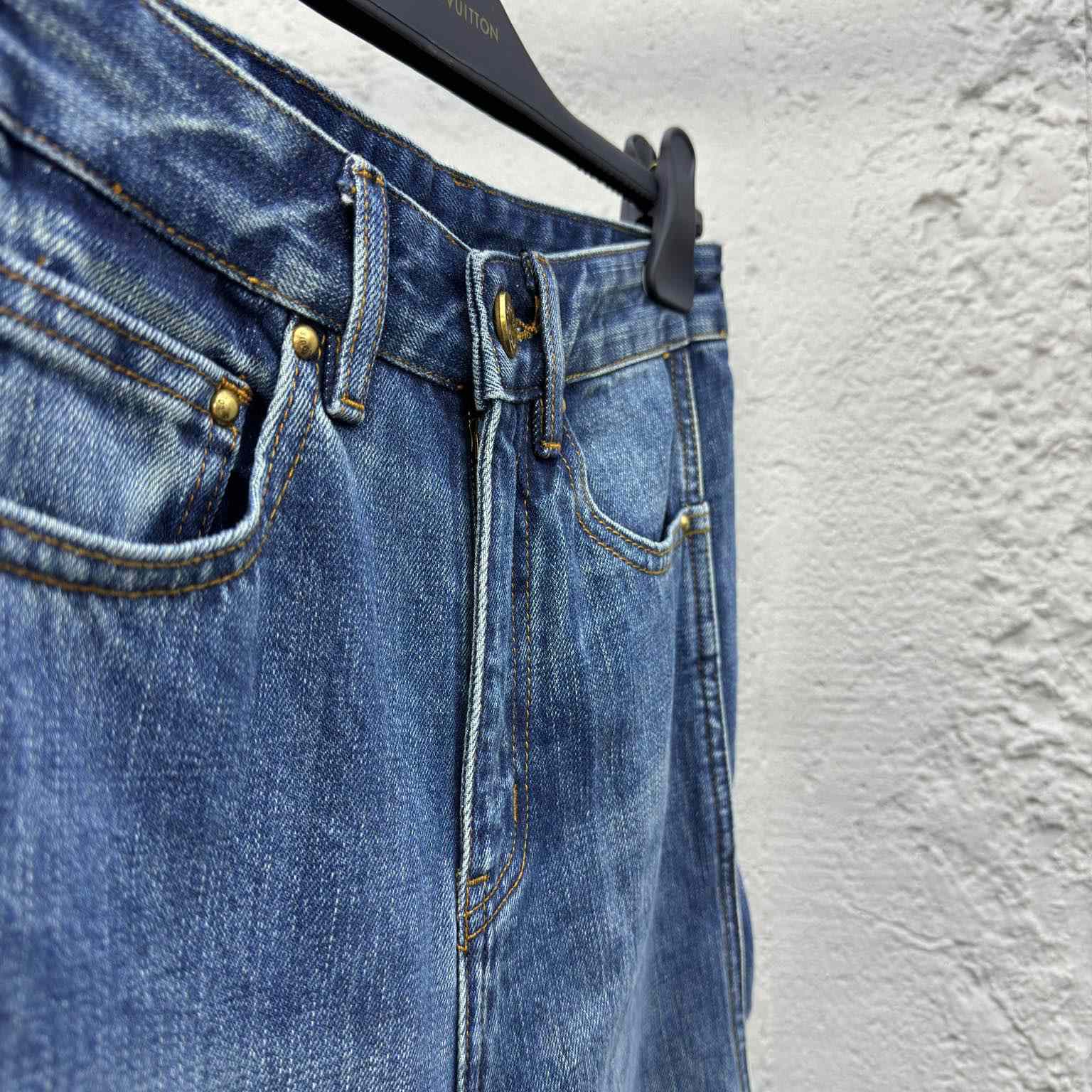 Louis Vuitton Jeans Denim Wave Wavy - 