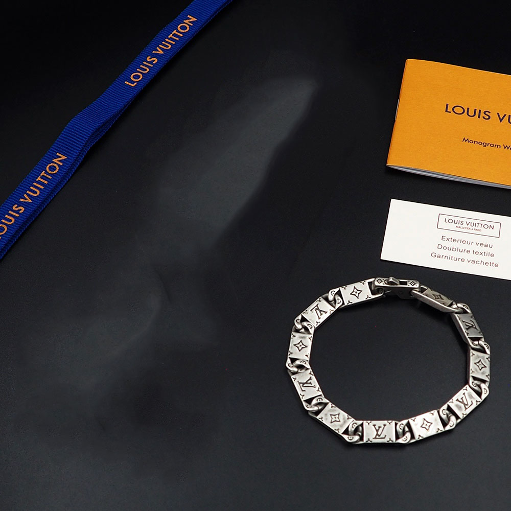 Louis Vuitton Monogram Tied Up Bracelet   M0921L - DesignerGu