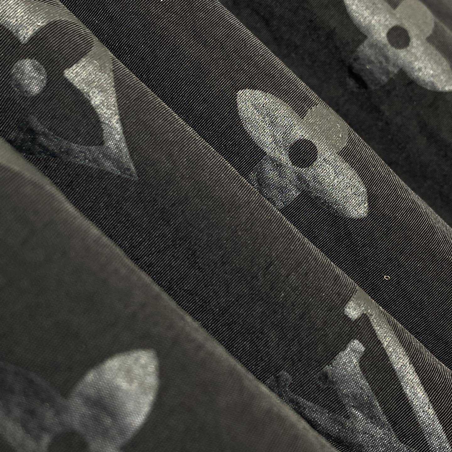 Louis Vuitton Monogram Moire Jacquard Silk Overshirt   1AGTGR - DesignerGu