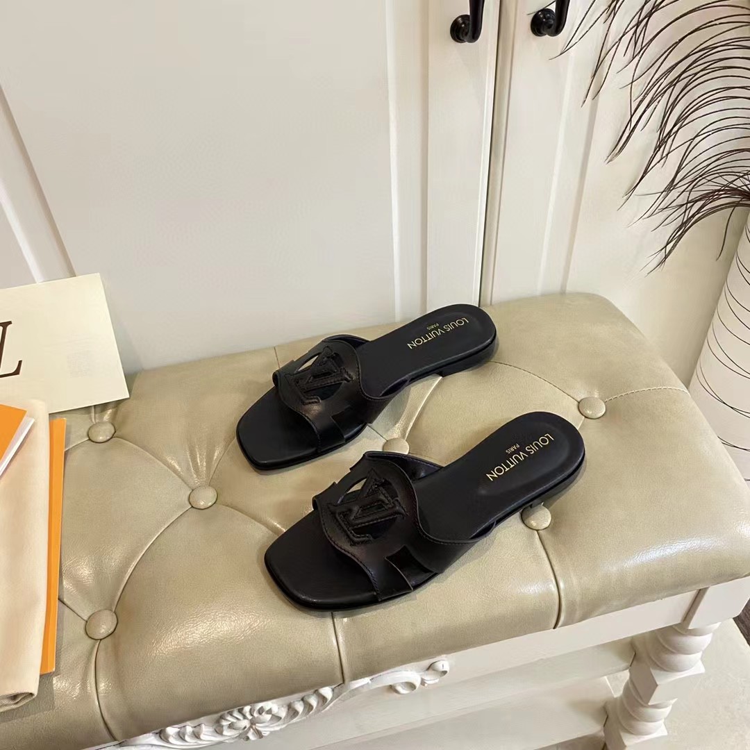 Louis Vuitton LV Isola Flat Mule   1ABP0I - DesignerGu