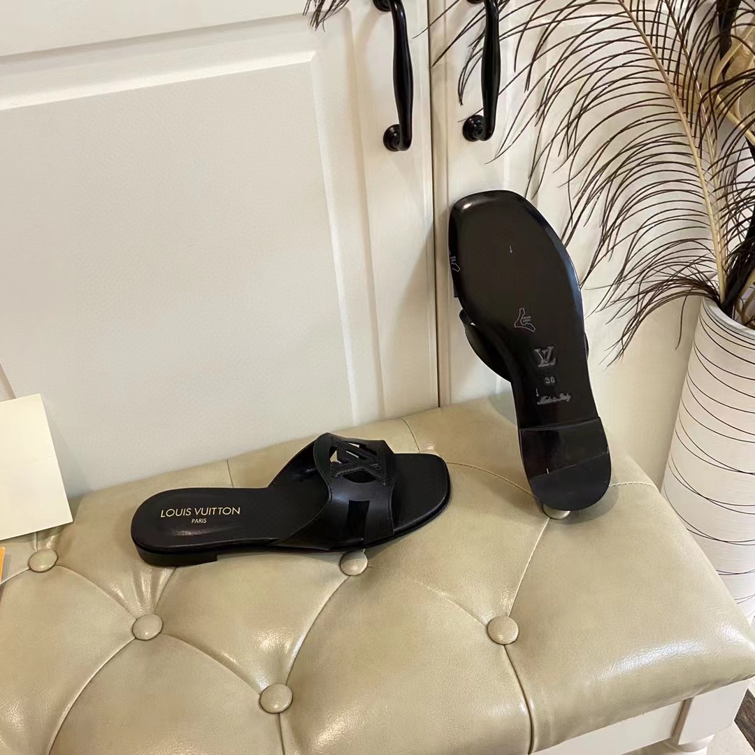 Louis Vuitton LV Isola Flat Mule   1ABP0I - DesignerGu