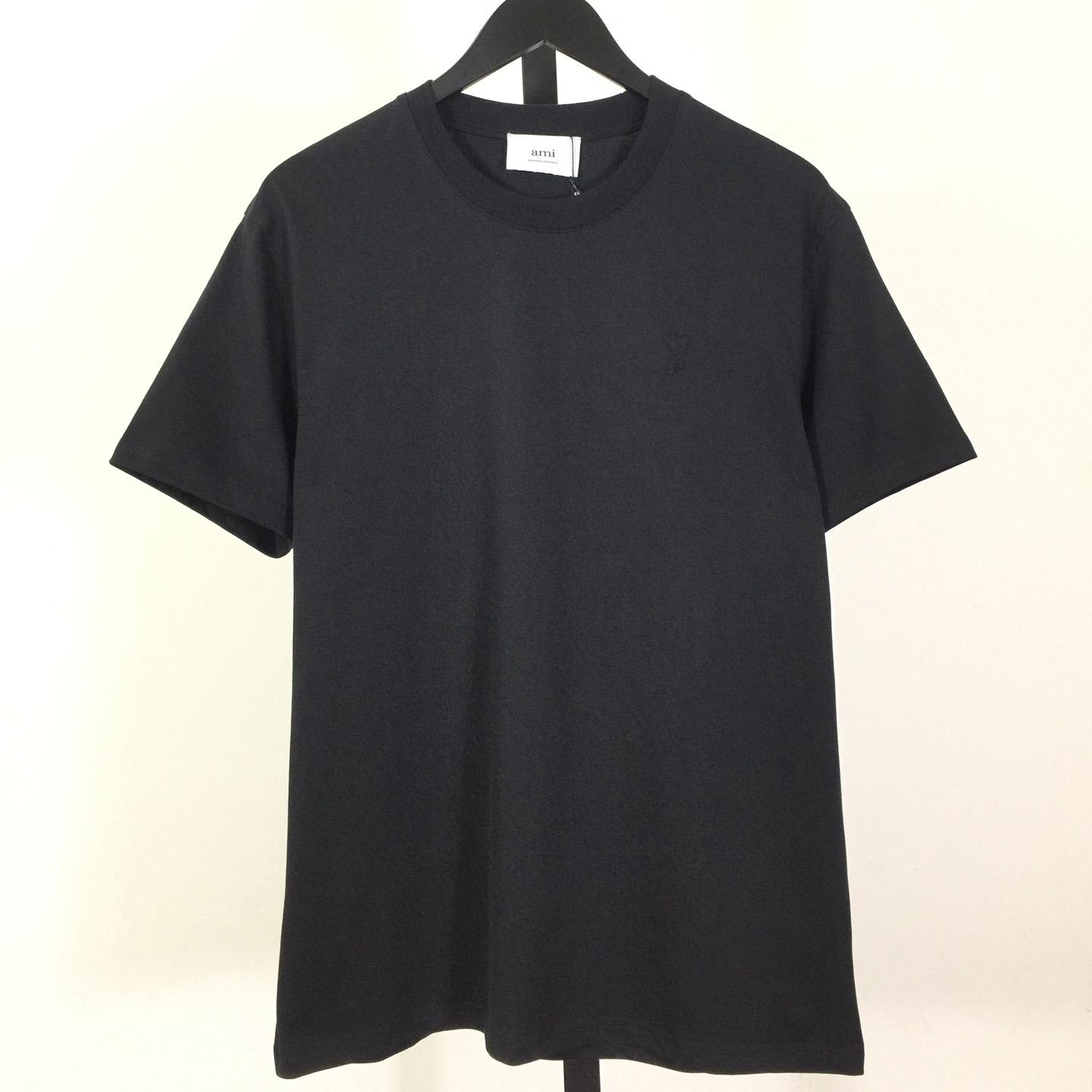 Ami Paris Cotton T-shirt - DesignerGu