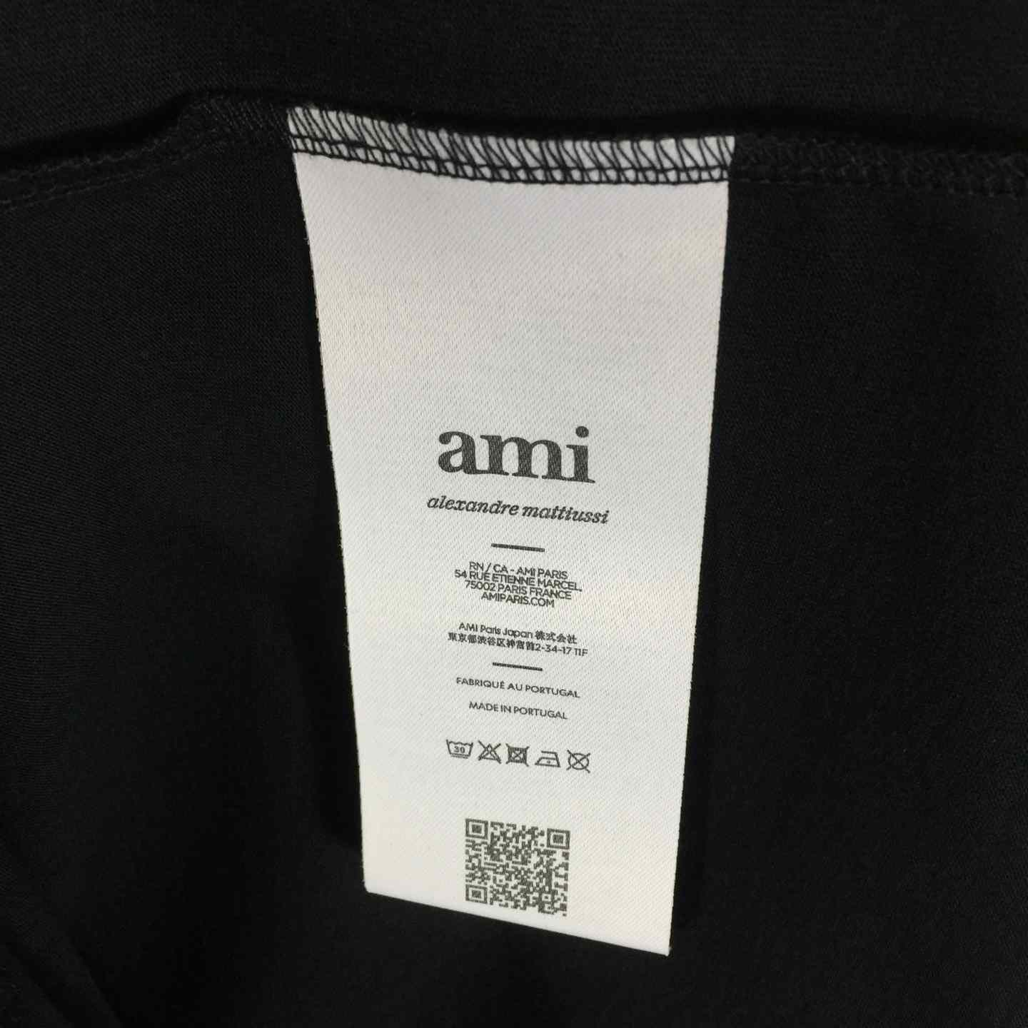 Ami Paris Cotton T-shirt - DesignerGu