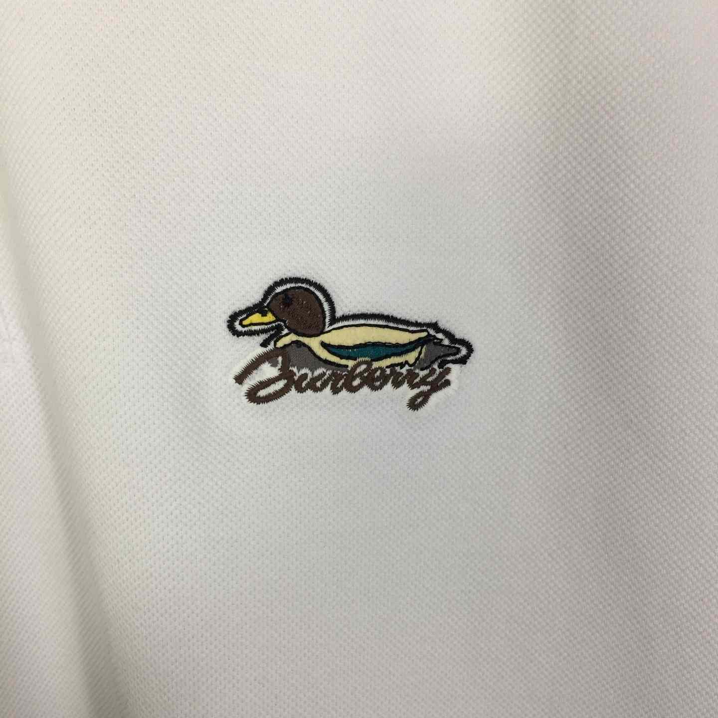 Cotton Polo Shirt In White - DesignerGu