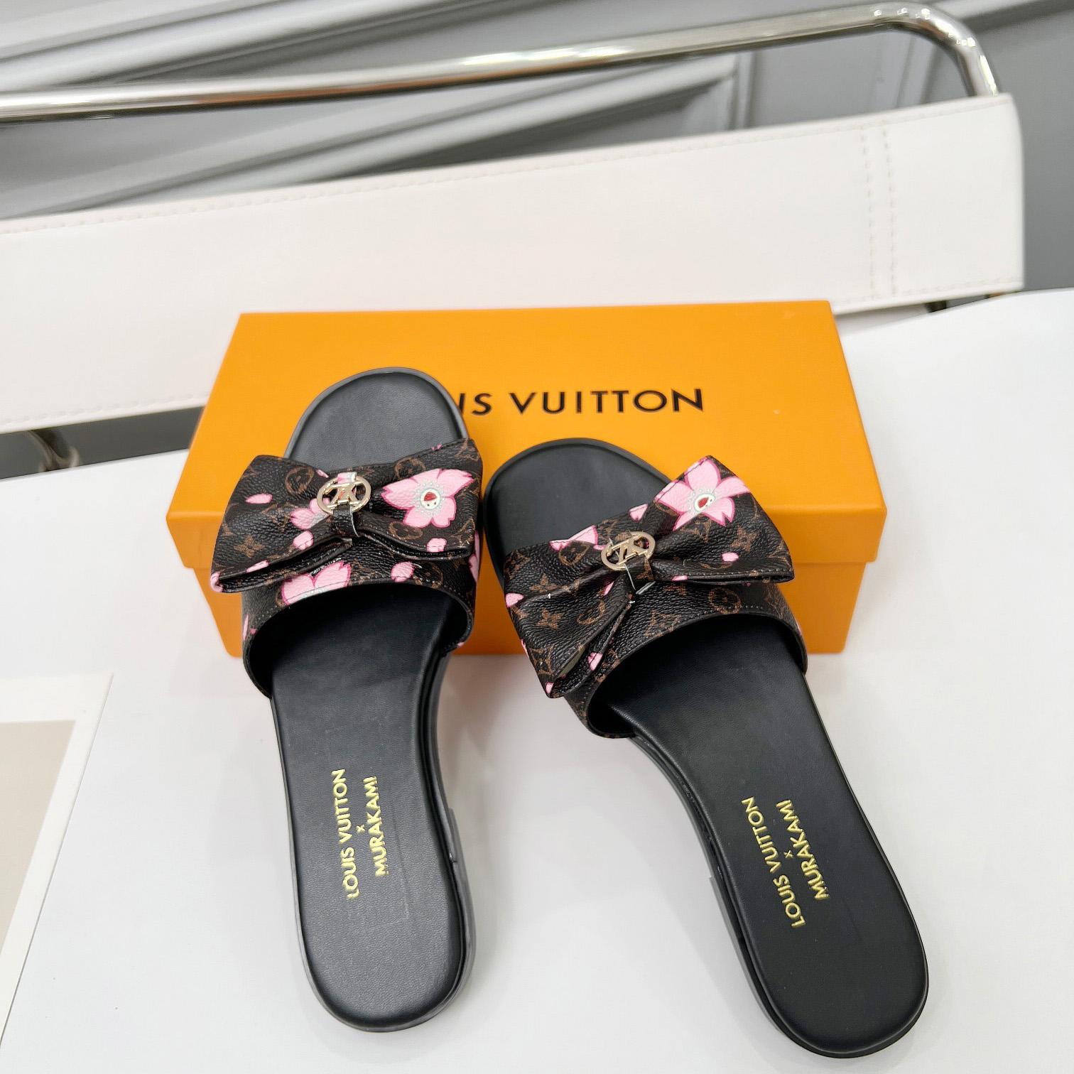 Louis Vuitton LV x TM Lily Flat Mule   1AGVYB - DesignerGu