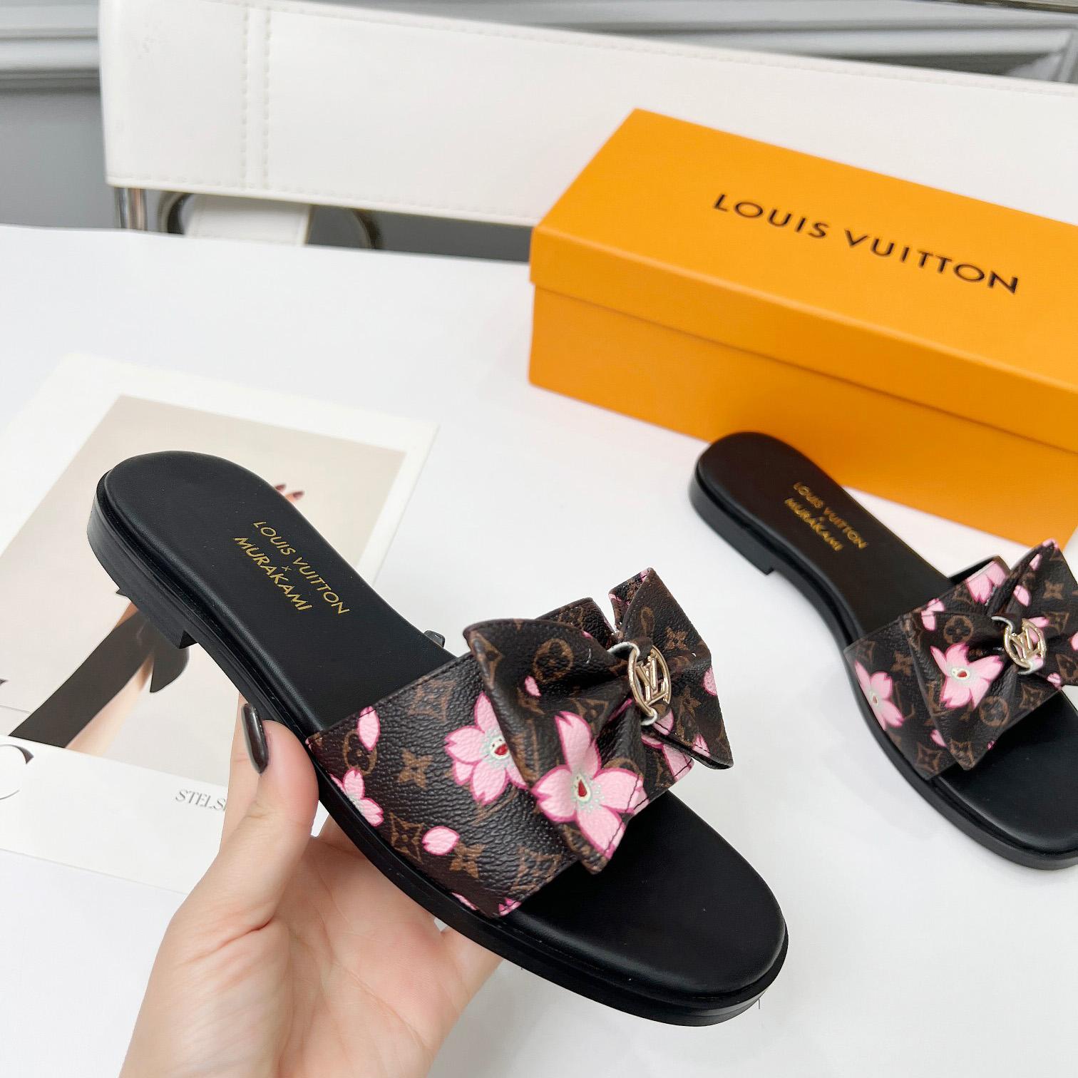 Louis Vuitton LV x TM Lily Flat Mule   1AGVYB - DesignerGu