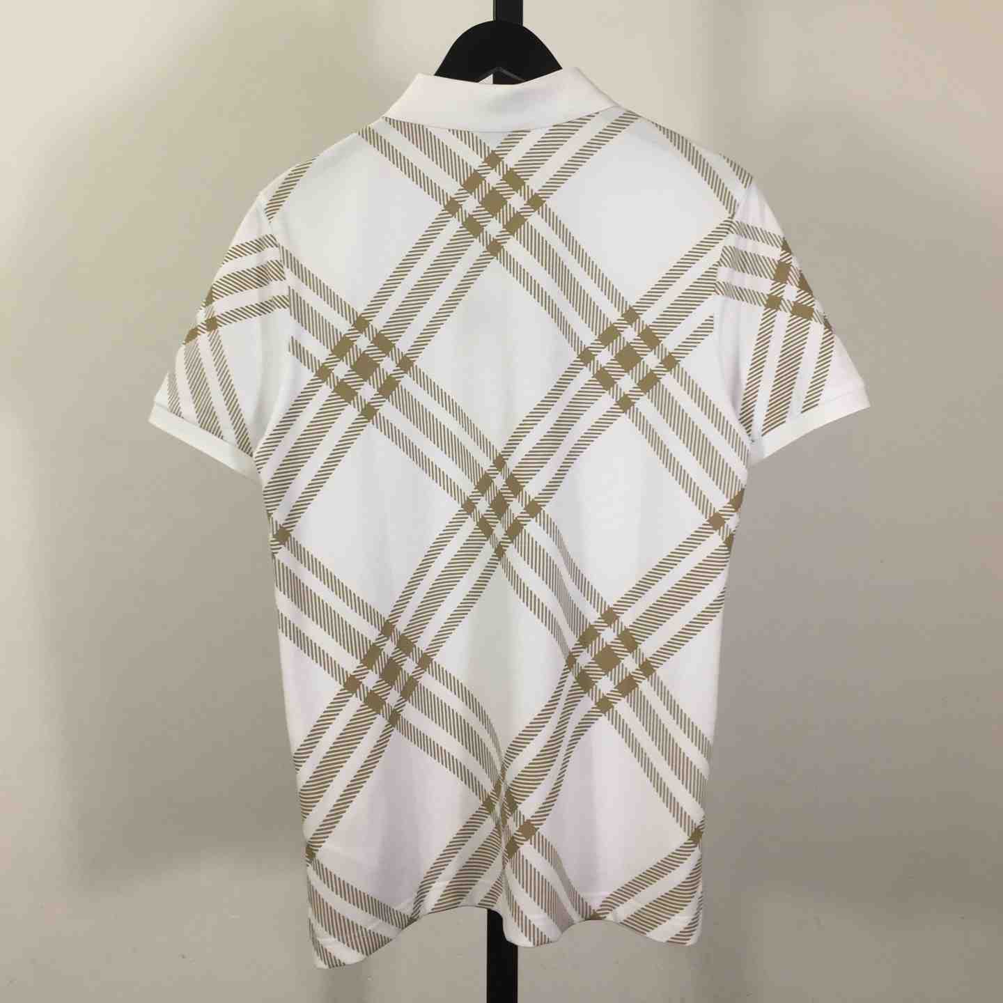 Cotton Check Polo Shirt - DesignerGu