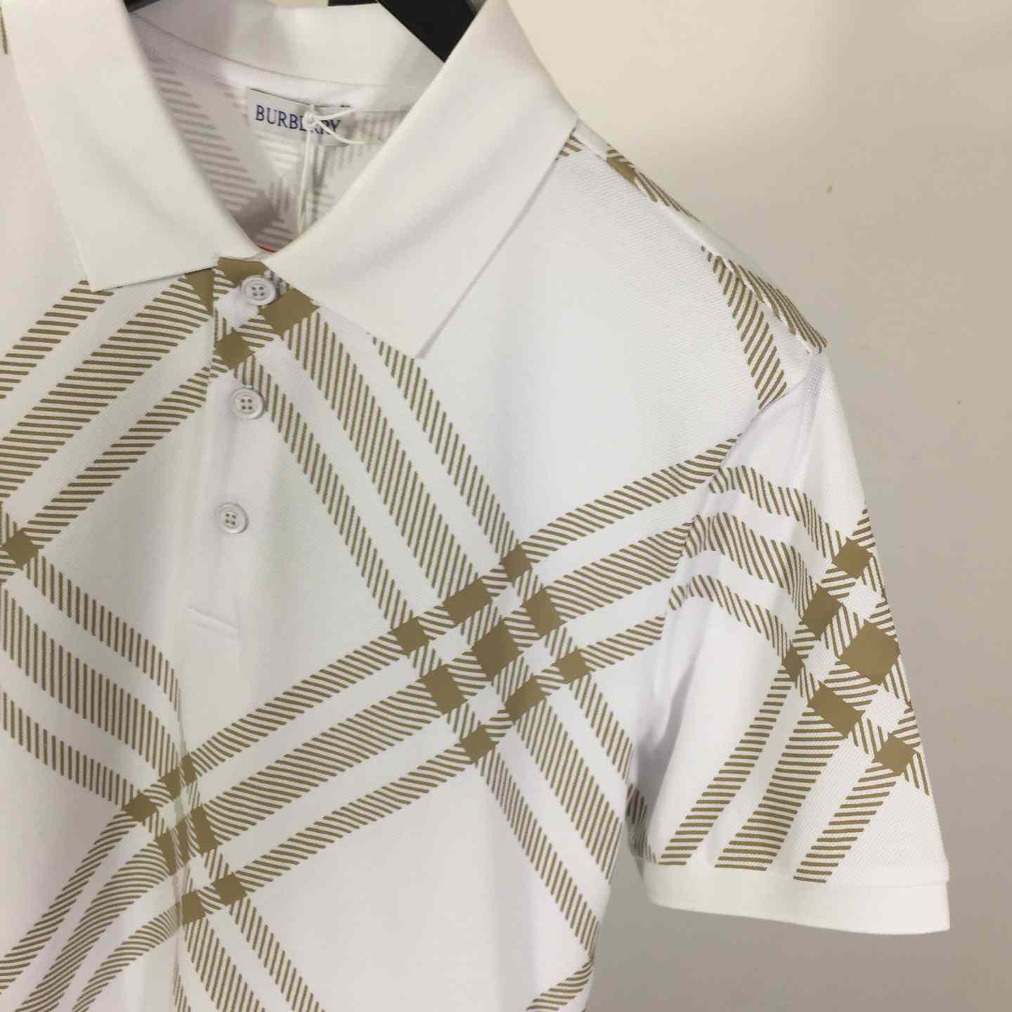 Cotton Check Polo Shirt - DesignerGu