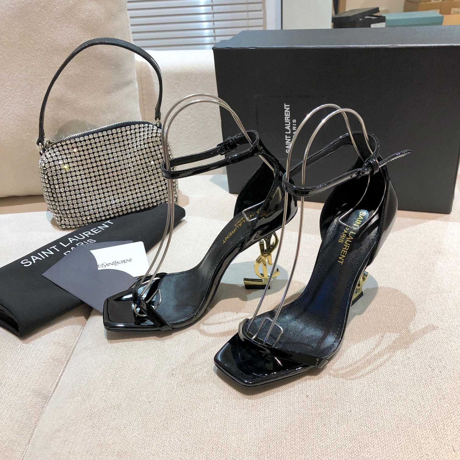 Saint Laurent 110mm Opyum Sandals - DesignerGu