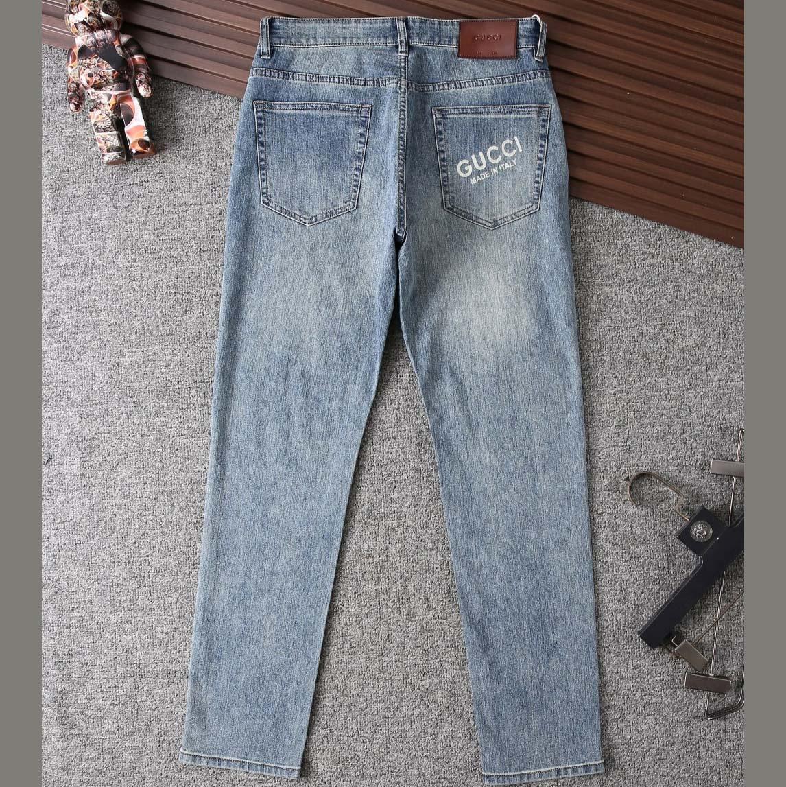 Gucci GG Denim Jeans - DesignerGu