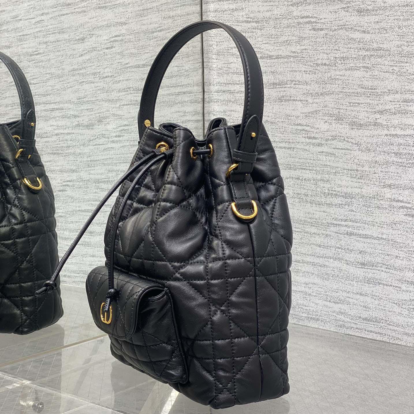 Dior Small Dior Caro Bucket Bag  - DesignerGu