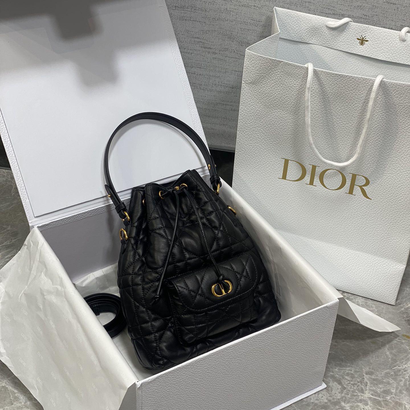 Dior Small Dior Caro Bucket Bag  - DesignerGu